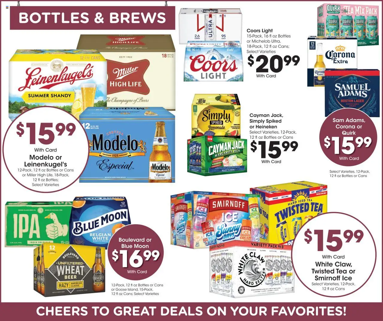 Dillons Weekly Ad - valid from 06.08.2025 | Page: 11 | Products: Beer, Tea, Cream