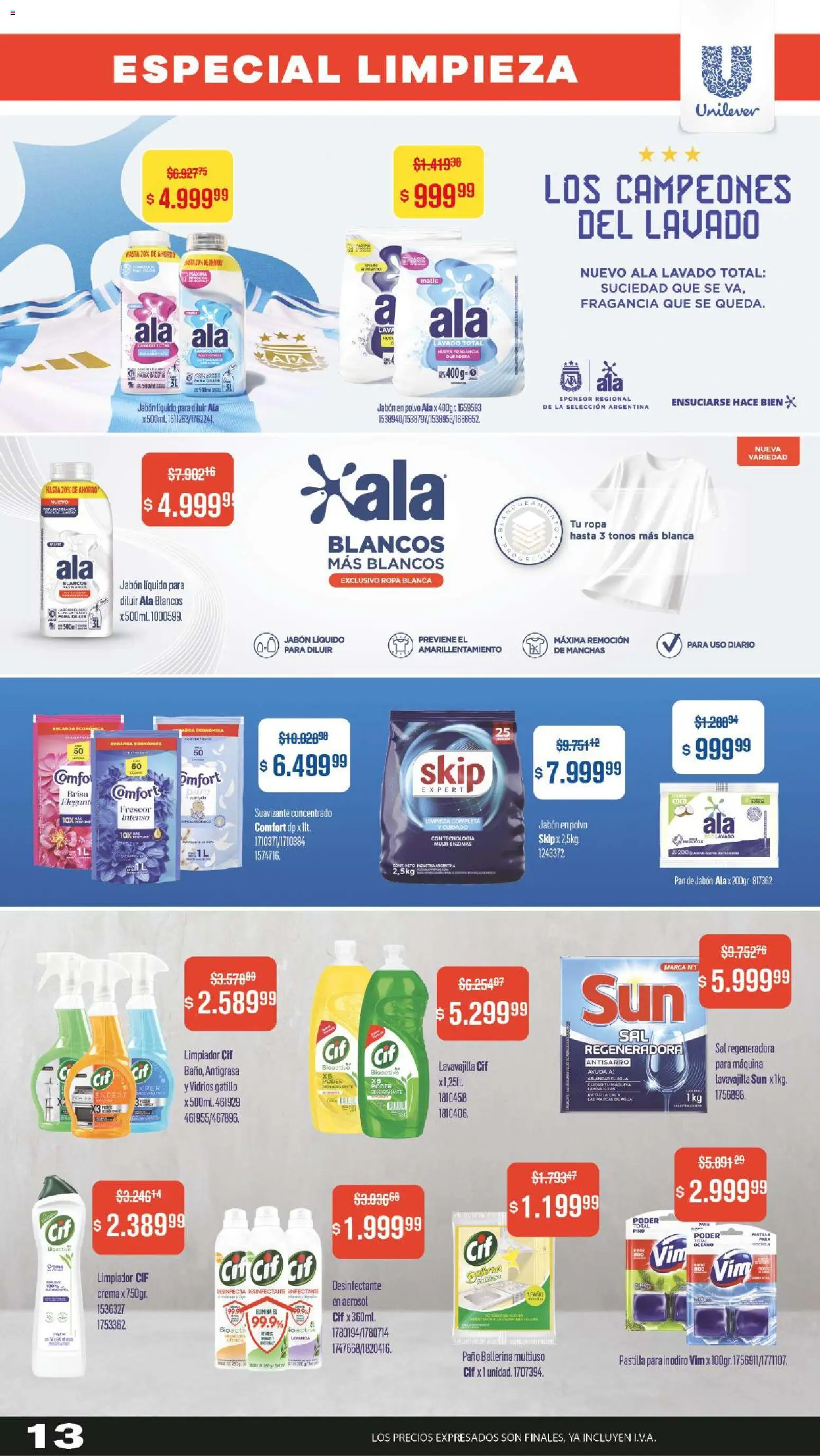 Makro ofertas │ válido desde el 11.12.2025 | Página: 13 | Productos: Fragancia, Jabón líquido, Pan, Crema