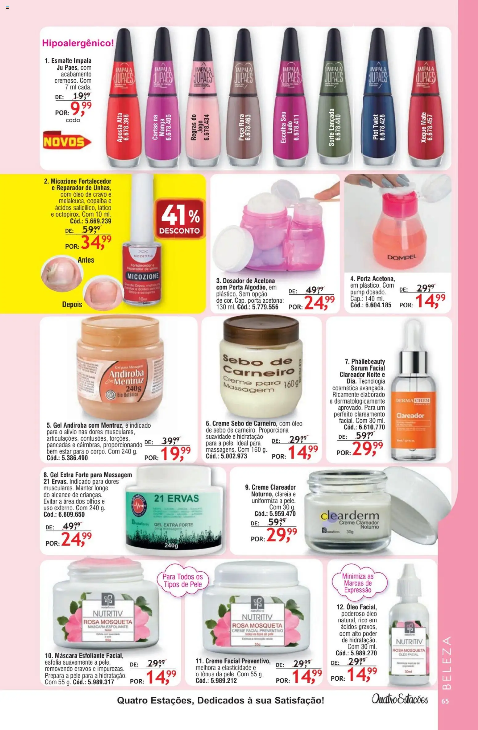 Quatro Estações - Catálogo 05-06-07 de 01/05/2026 ? Não perca as melhores promoções! | Brasil