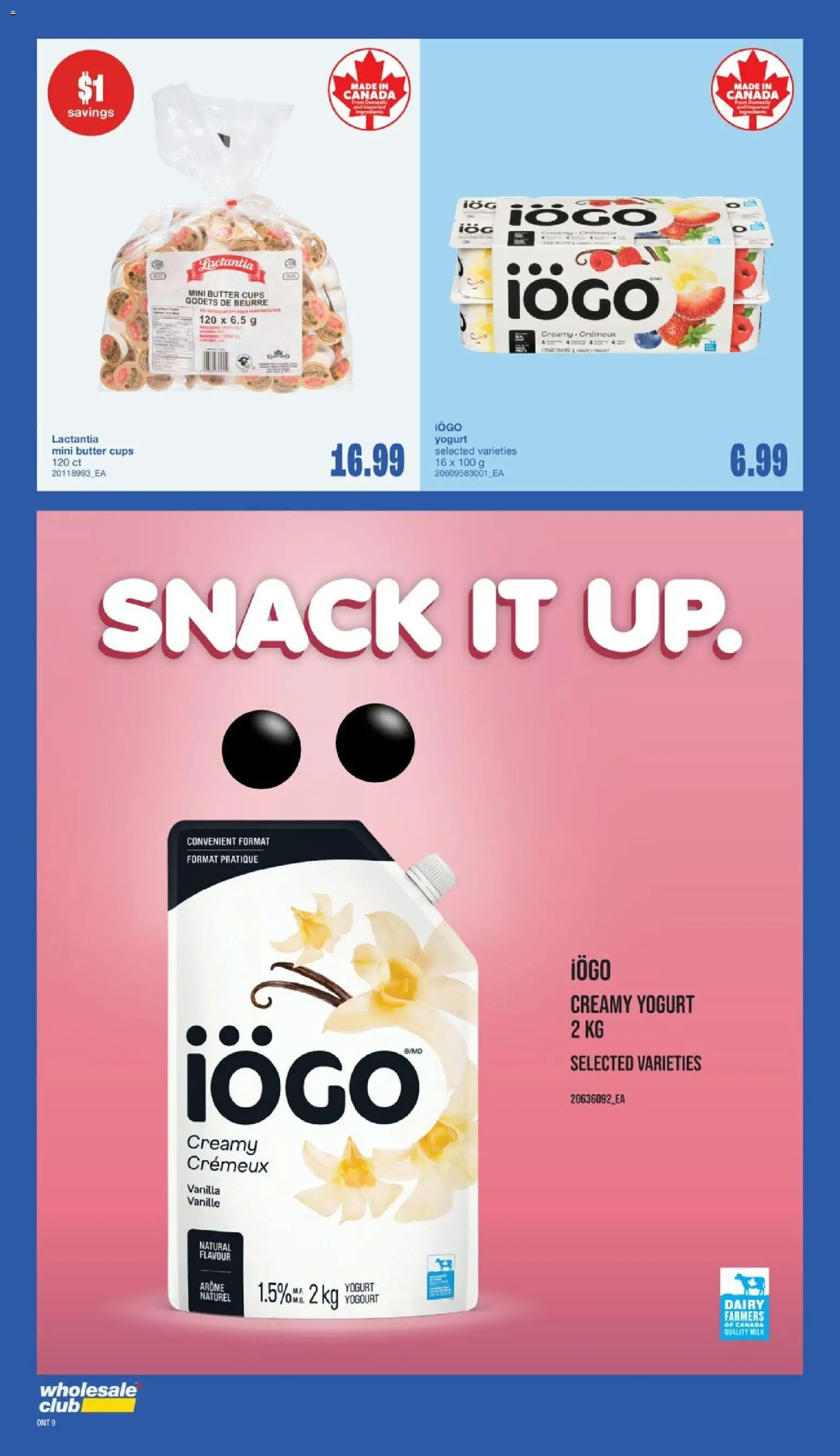Wholesale Club flyer valid from 23.10.2025 | Page: 13 | Products: Bed, Milk, Butter, Yogurt