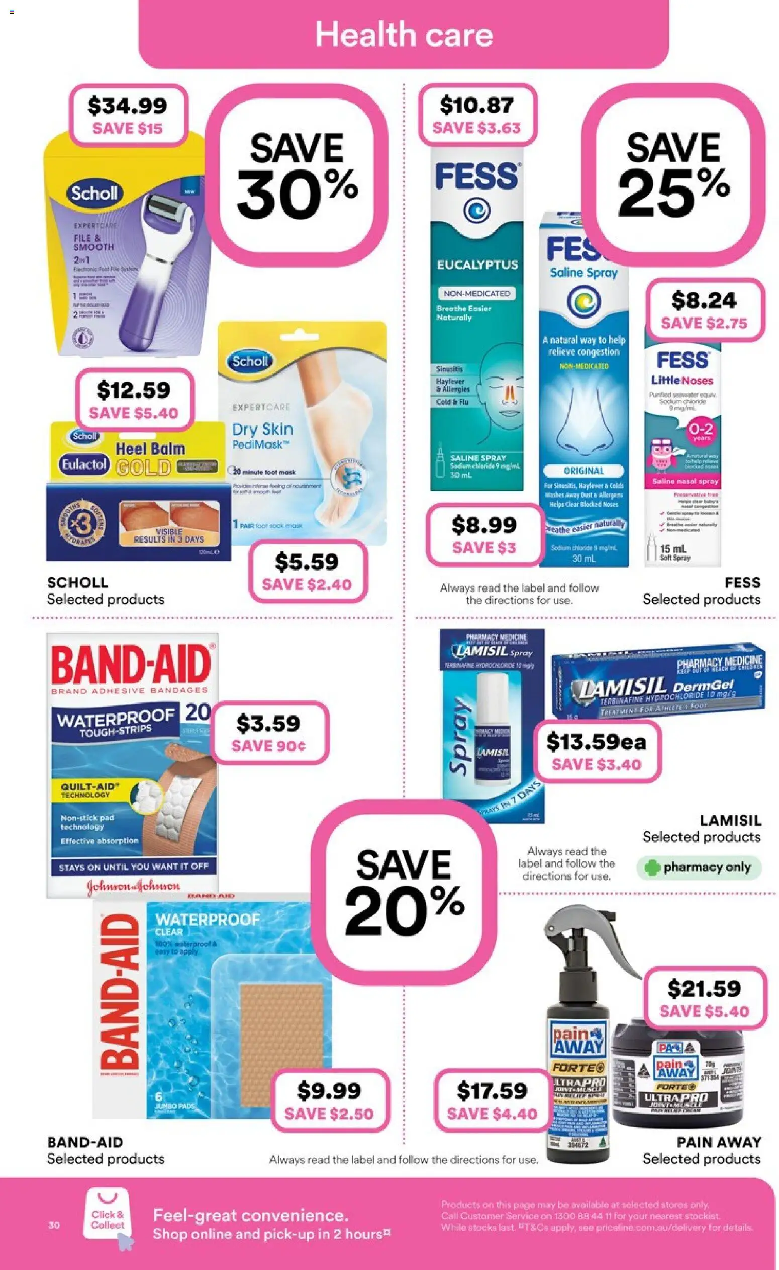 Priceline Pharmacy catalogue - valid from 22.01.2026 | Page: 30 | Products: Salt, Nasal spray