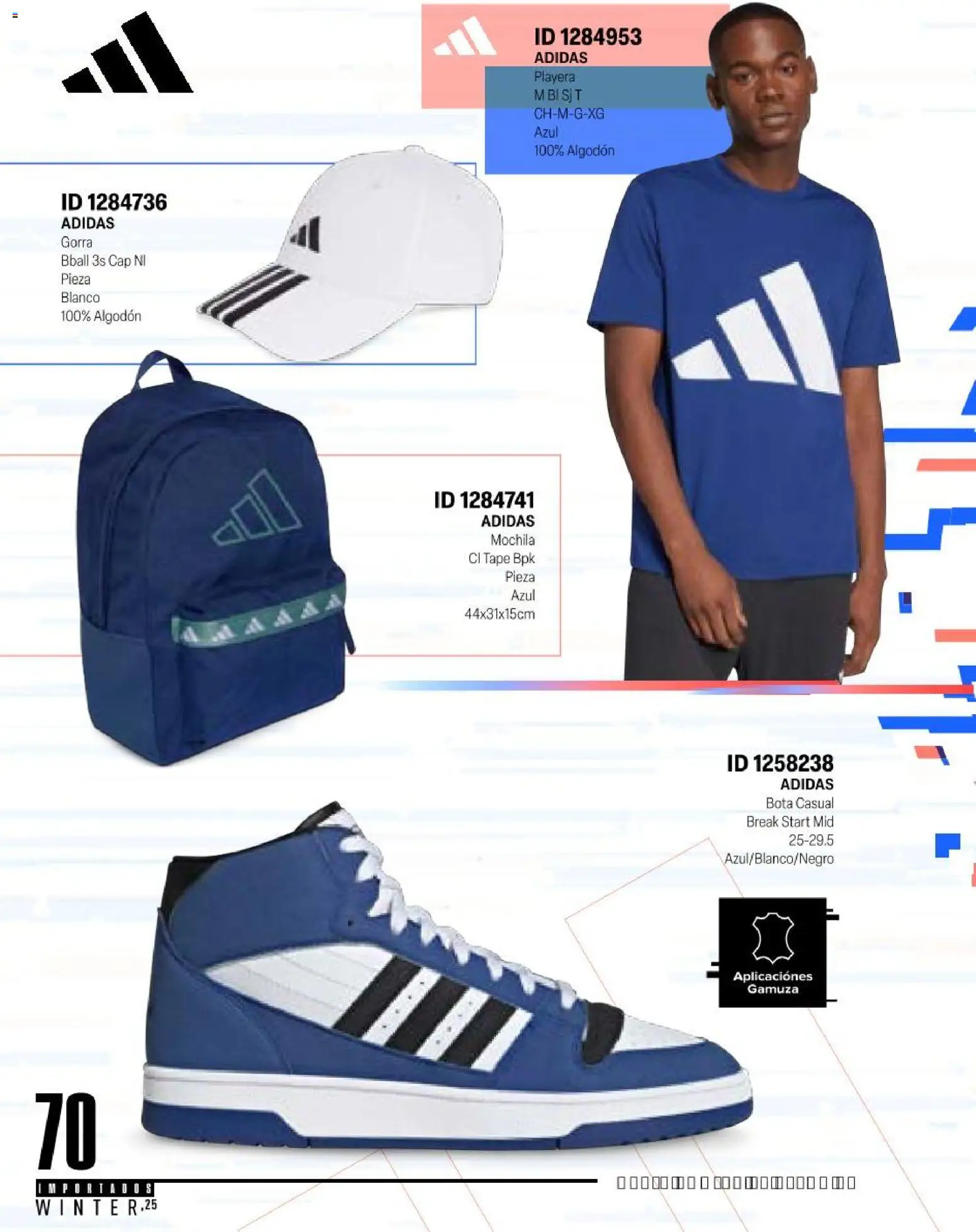 Nuevas ofertas de Price Shoes válidas en toda la República Mexicana desde el 11.11.2025. ¡Encuentra las mejores ofertas en Price Shoes catálogo Importados Winter 2025  ! | Página: 70 | Productos: Gorra, Gamuza, Algodón, Playera