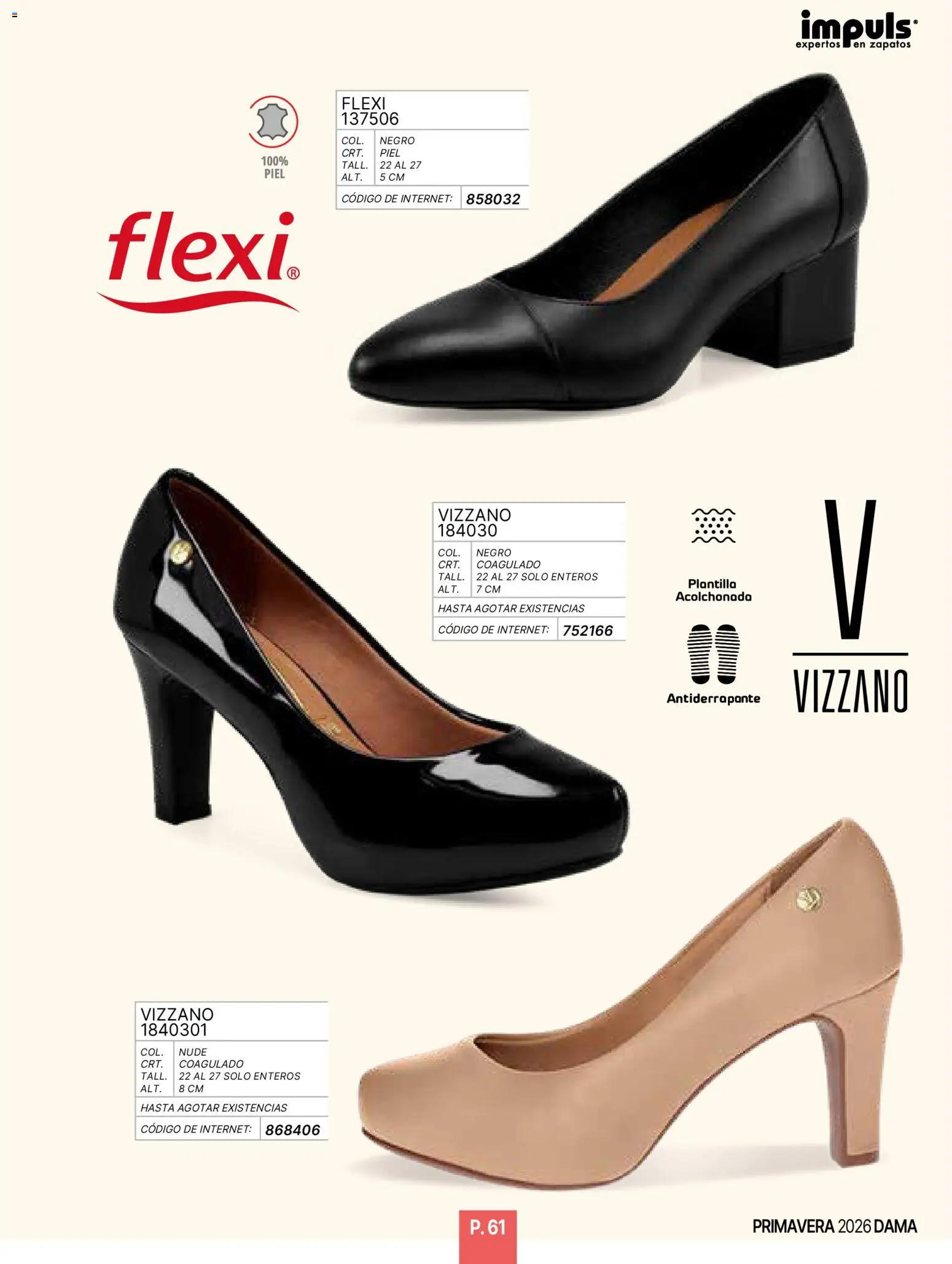 Nuevas ofertas de Impuls válidas en toda la República Mexicana desde el 01.01.2026. ¡Encuentra las mejores ofertas en Impuls catálogo Primavera! | Página: 63