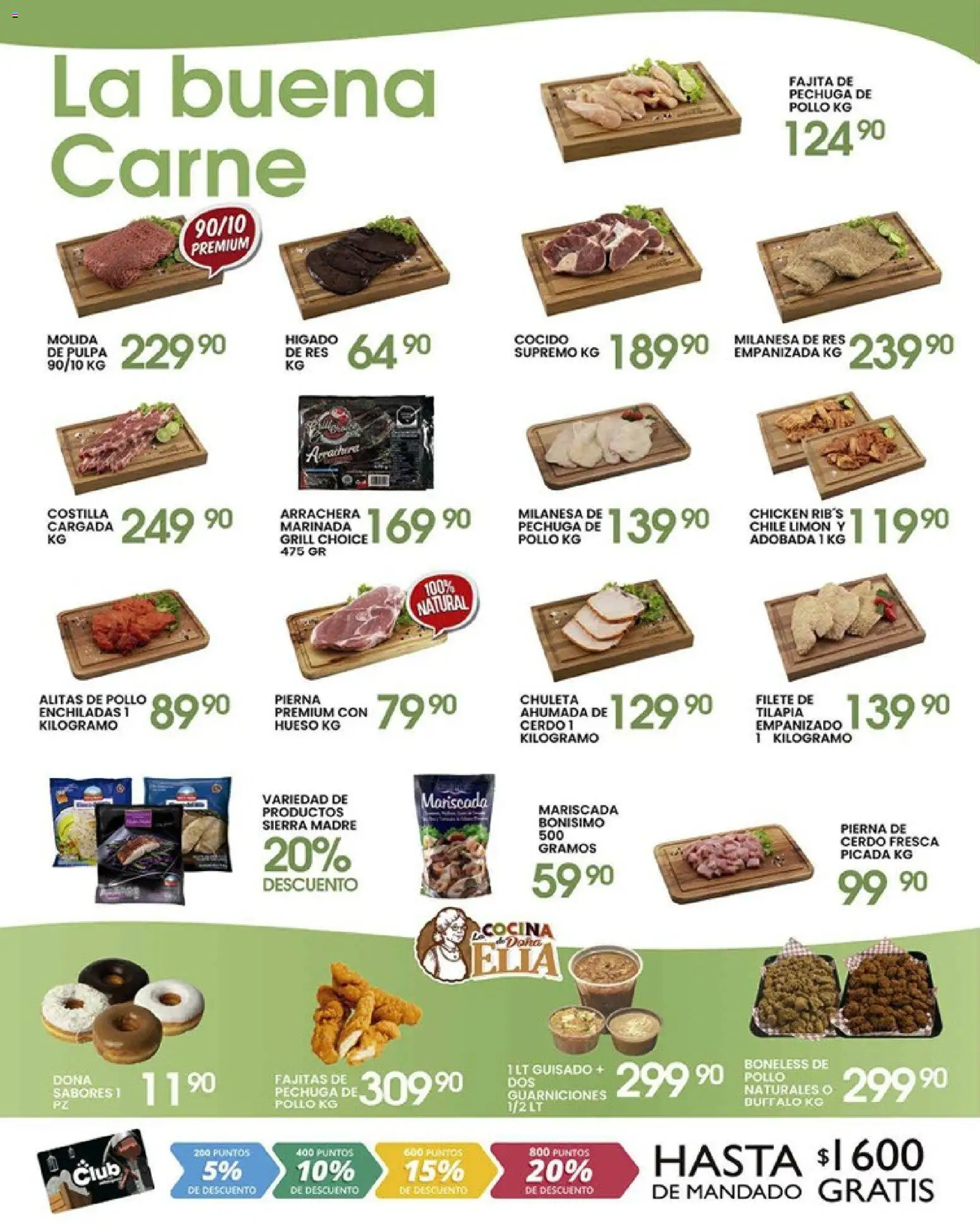 Nuevas ofertas de Alsuper válidas en toda la República Mexicana desde el 28.04.2026. ¡Encuentra las mejores ofertas en Alsuper folleto Calera! | Página: 2 | Productos: Milanesa, Cerdo, Cocina, Sierra