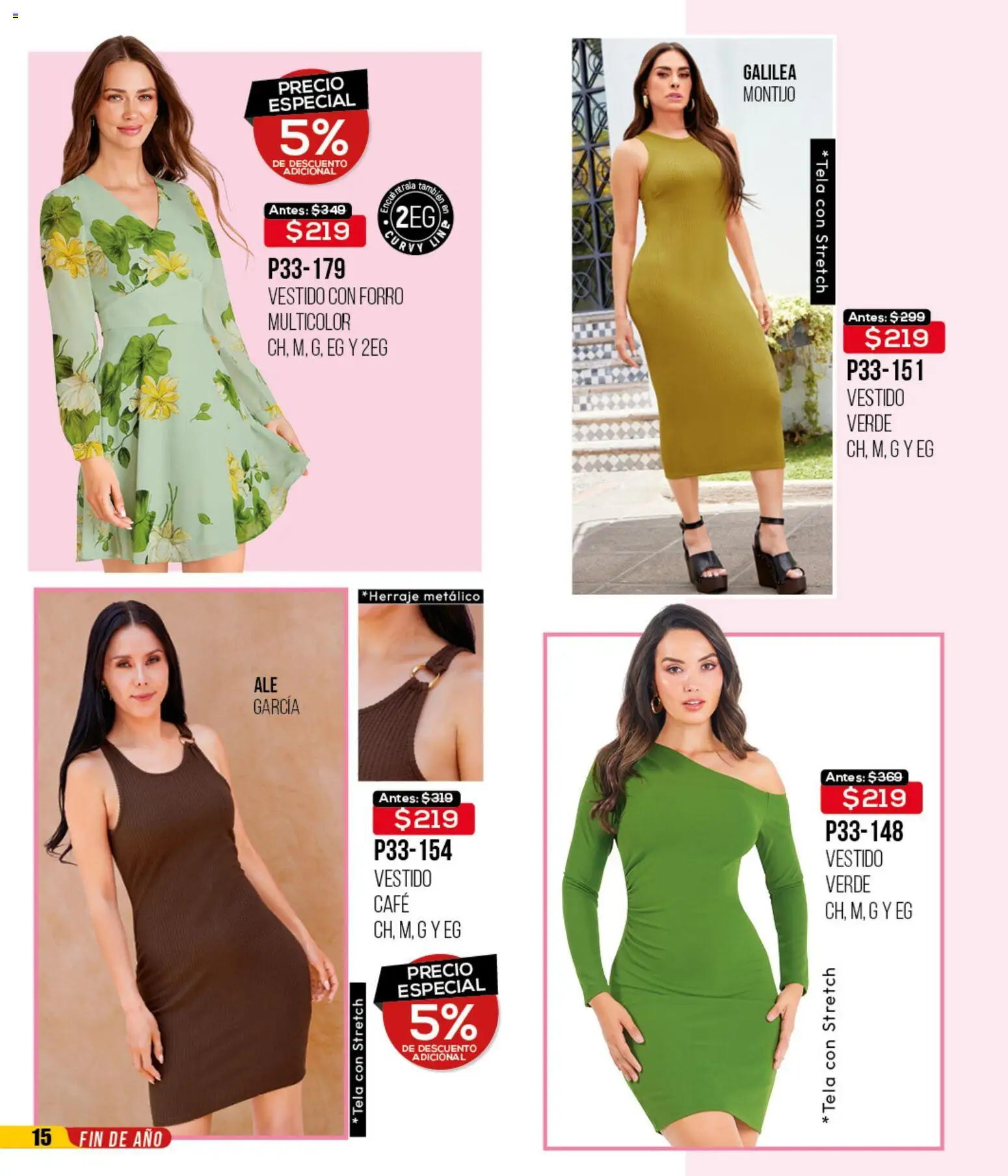 Nuevas ofertas de Cklass válidas en toda la República Mexicana desde el 02.01.2026. ¡Encuentra las mejores ofertas en Cklass catálogo Rebajas de Inicio de Año Ropa! | Página: 16 | Productos: Café, Vestido