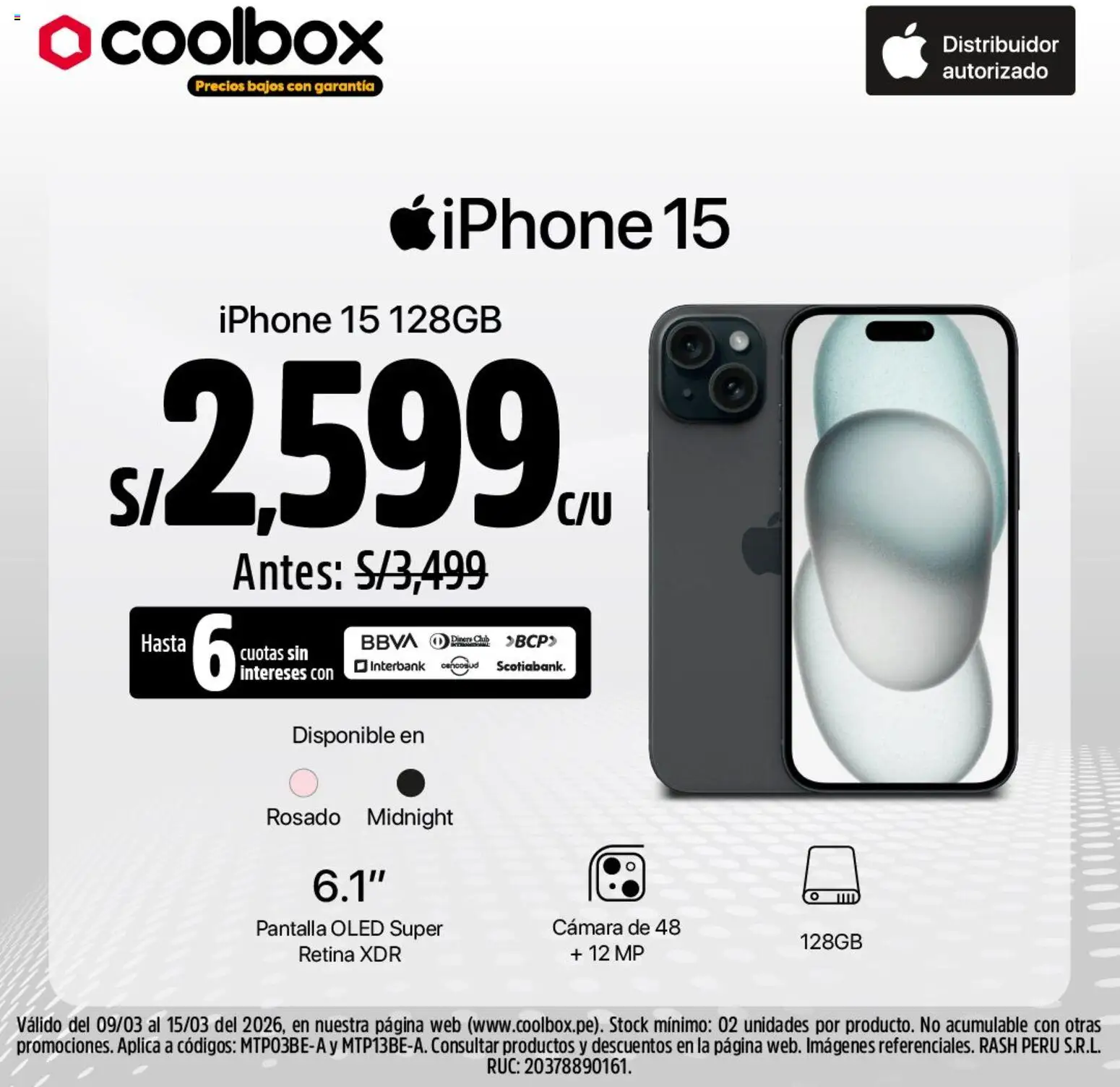 Catálogo Coolbox válido desde 09.03.2026 | Página: 5 | Productos: Cámara