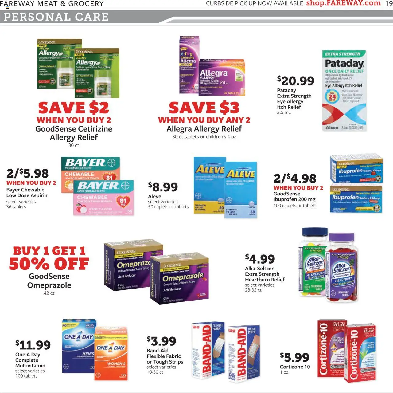 Fareway Weekly Ad - valid from 04.08.2025 | Page: 19 | Products: Multivitamin, Tablet
