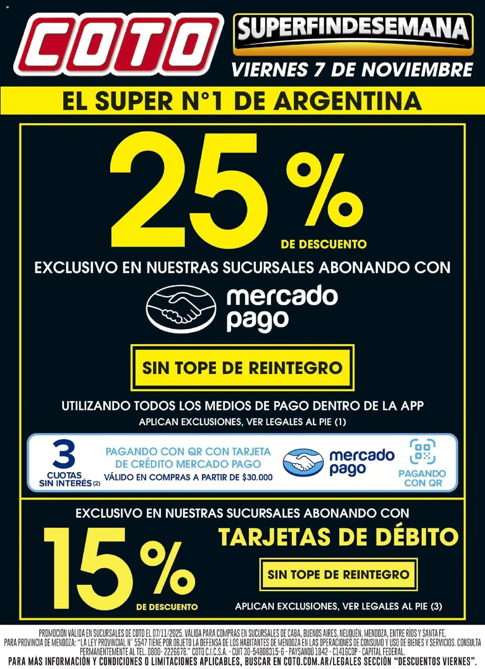 Coto - Descuento │ válido desde el 07.11.2025 | Página: 1