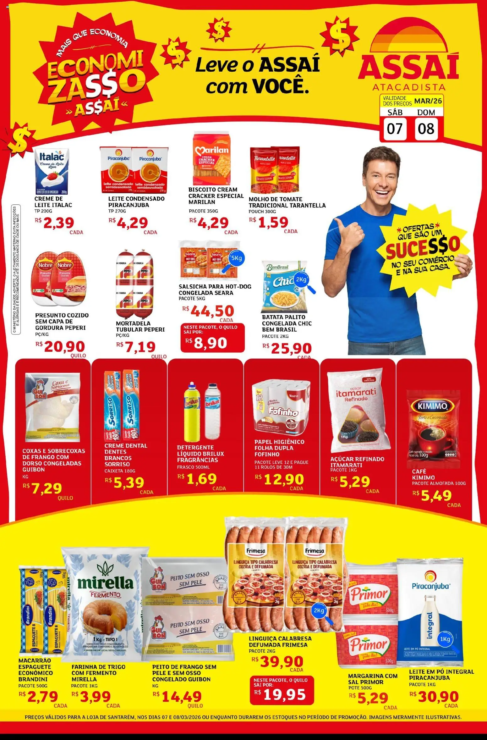 Assaí Atacadista Folheto - válido de 07.03.2026 | Página: 1
