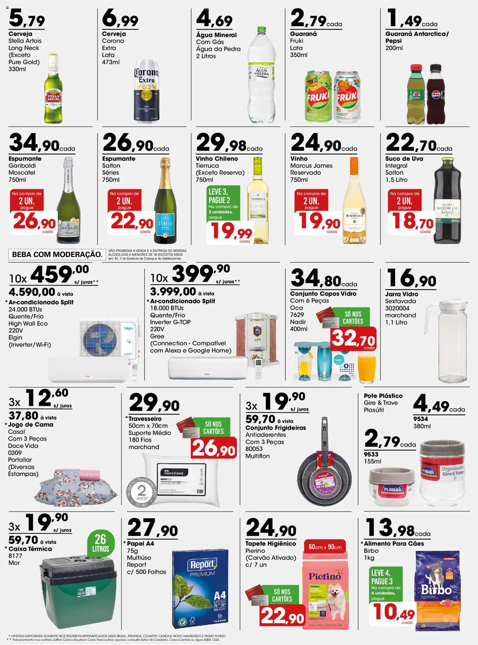 Zaffari Folheto - válido de 12.01.2026 | Página: 3 | Produtos: Organizador, Caixa, Tapete, Copos