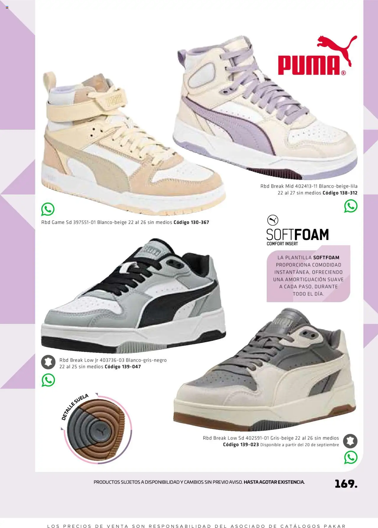 Nuevas ofertas de SC Pakar válidas en toda la República Mexicana desde el 29.08.2025. ¡Encuentra las mejores ofertas en SC Pakar - Catálogo Otoño Women! | Página: 169