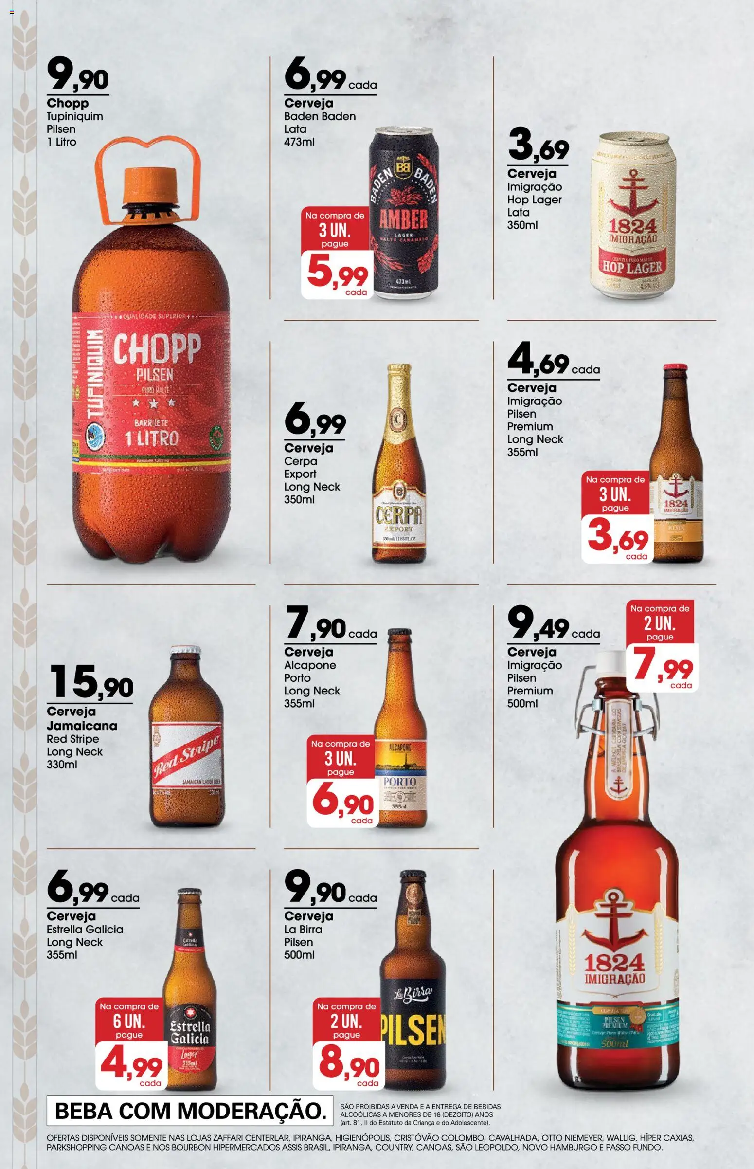 Zaffari Folheto - válido de 07.11.2025 | Página: 4 | Produtos: Cerveja, Bourbon