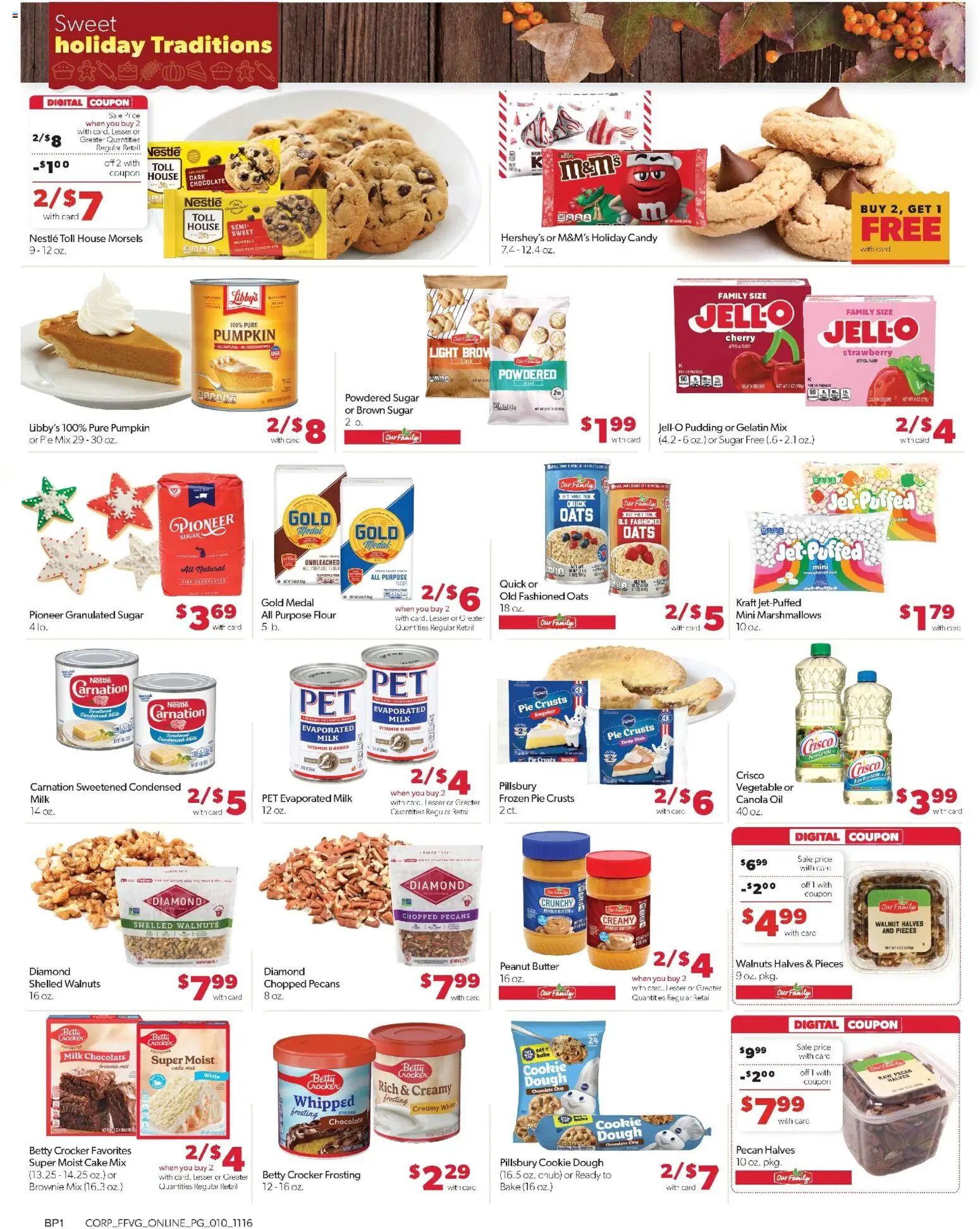 Family Fare Weekly Ad - MI - valid from 16.11.2025 | Page: 17 | Products: Vitamin, Butter, Sugar, Pumpkin