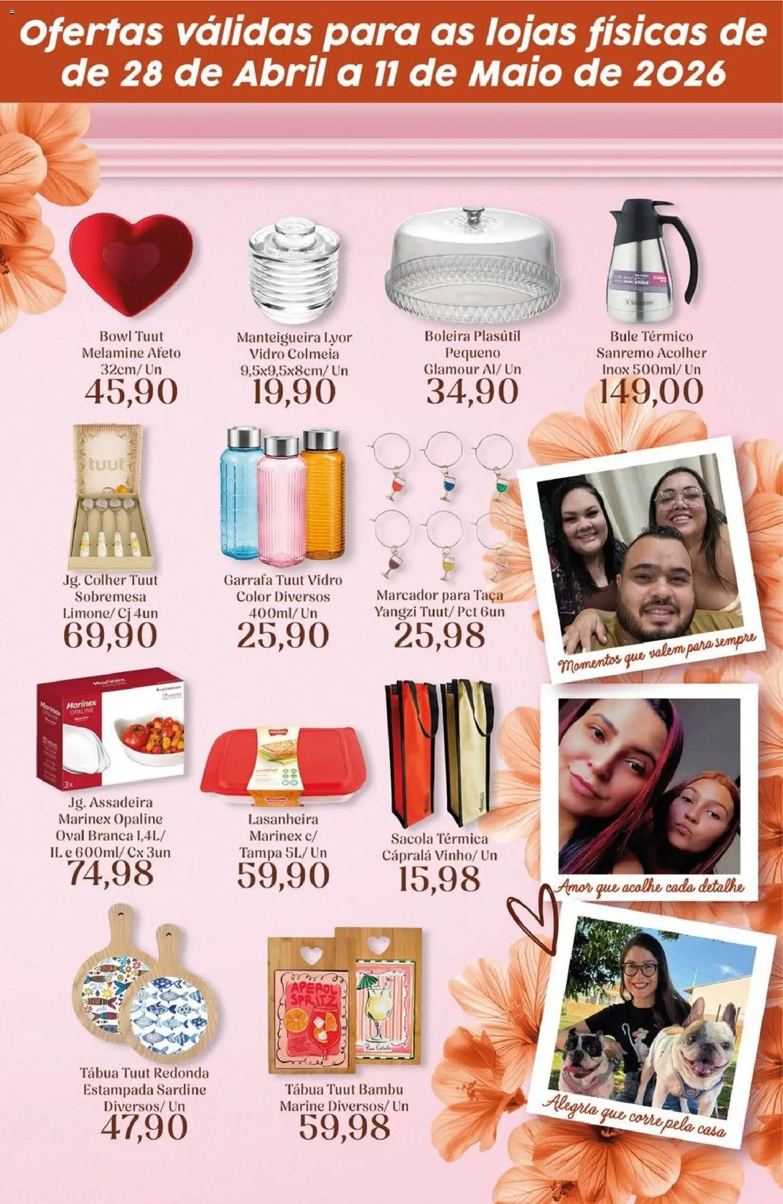 Tauste Folheto - válido de 28.04.2026 | Página: 5 | Produtos: Maiô, Tábua, Assadeira, Boleira