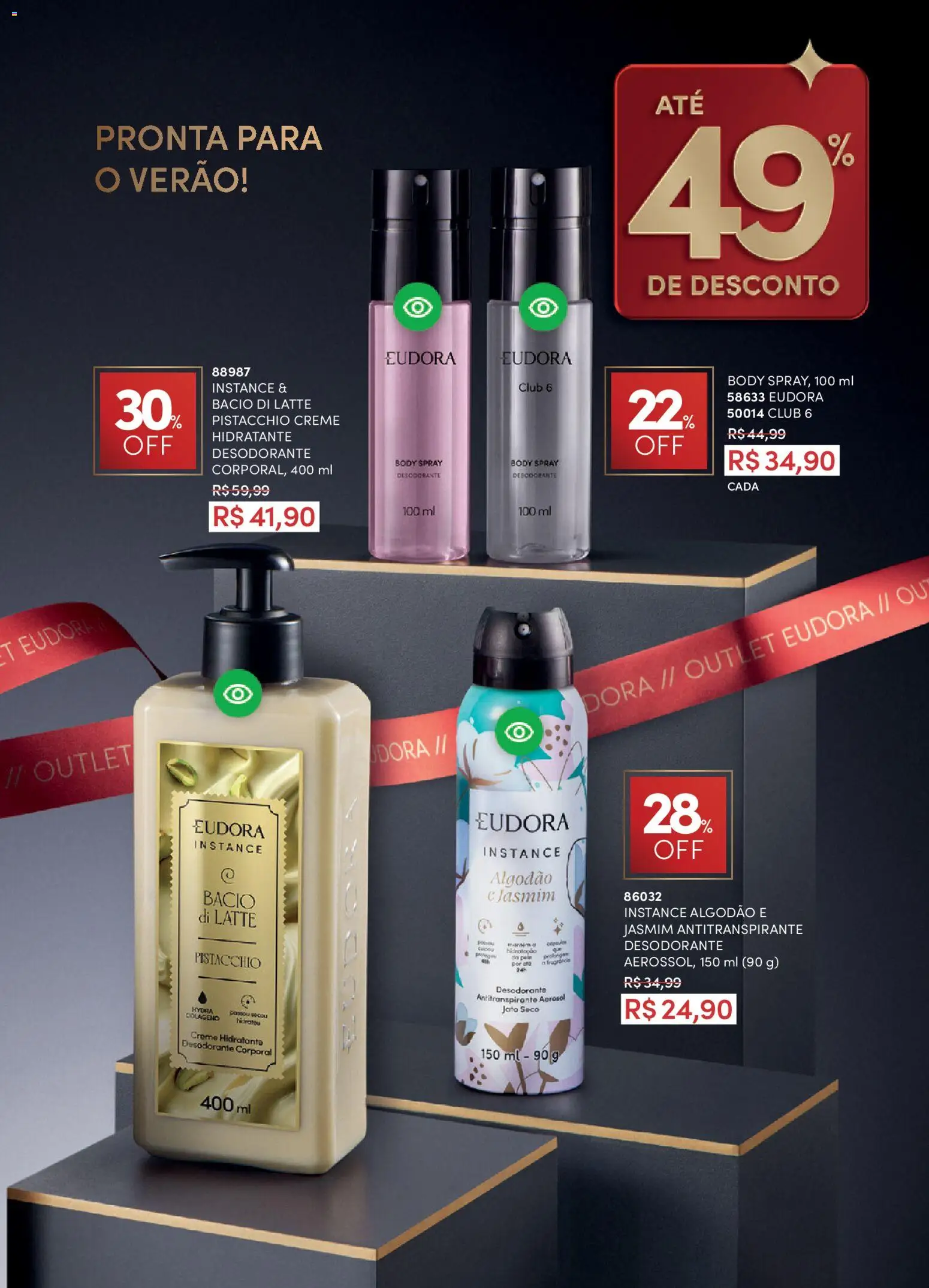 Eudora Folheto - válido de 17.12.2025 | Página: 24 | Produtos: Colágeno, Desodorante, Creme, Body
