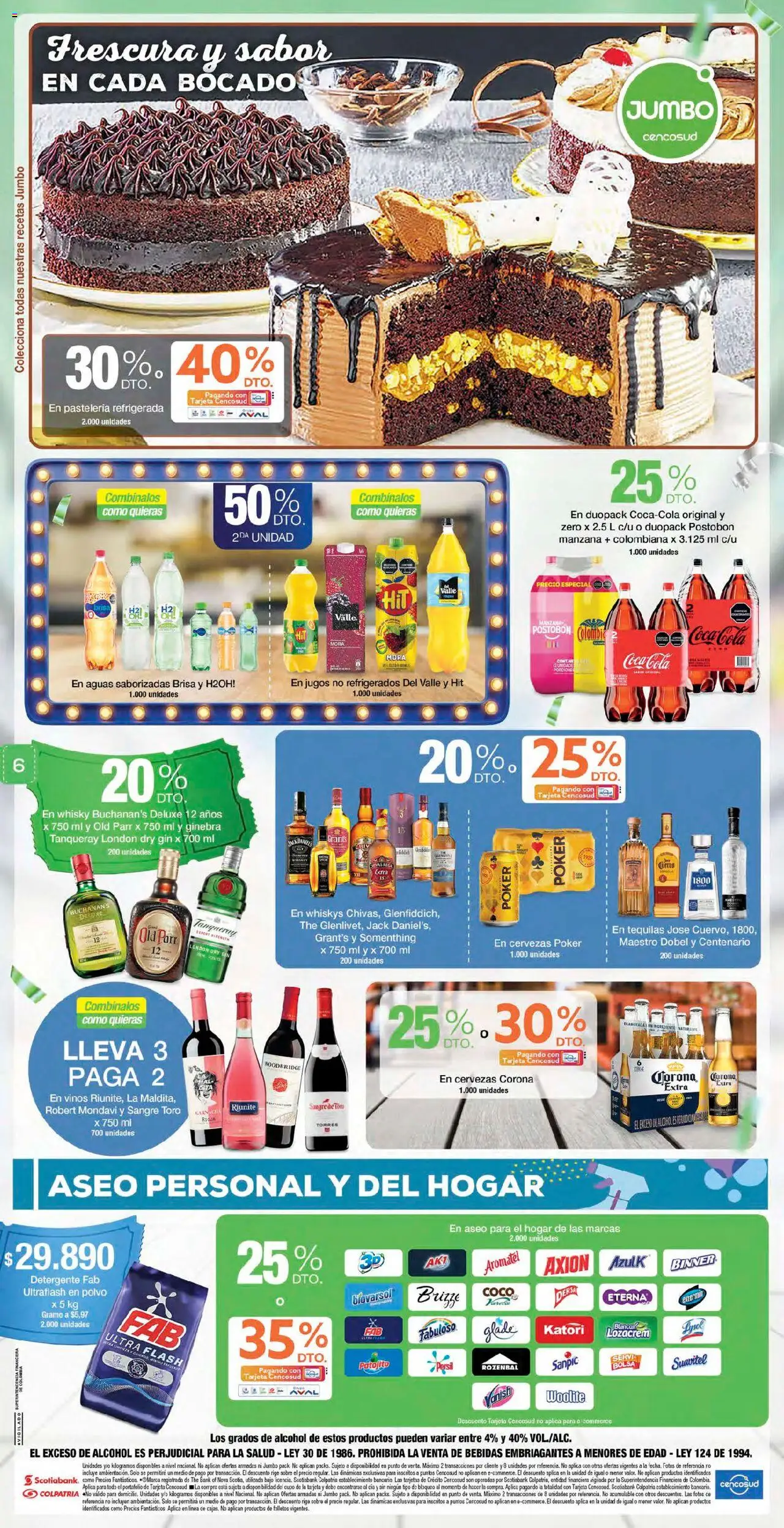 Jumbo revista - valida desde el 17.10.2025 | Página: 6 | Productos: Ginebra, Bolsa, Sobre, Mora