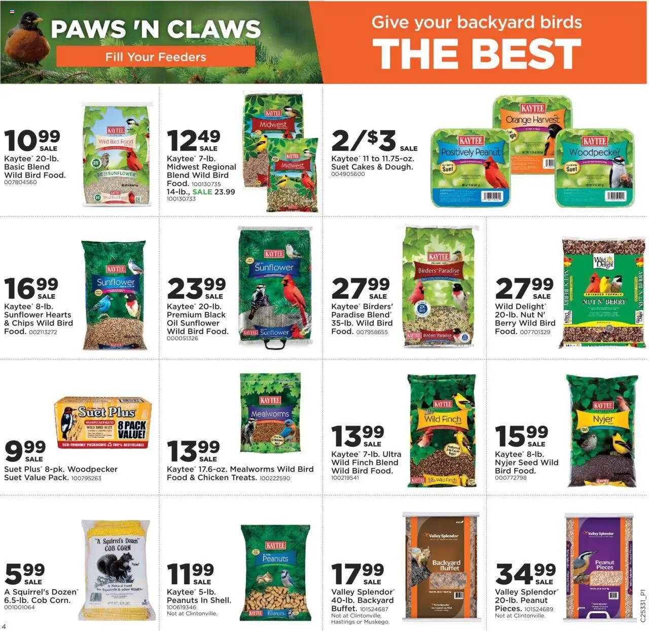 Mills Fleet Farm Weekly Ad - valid from 14.08.2025 | Page: 4 | Products: Corn, Oil, Chips