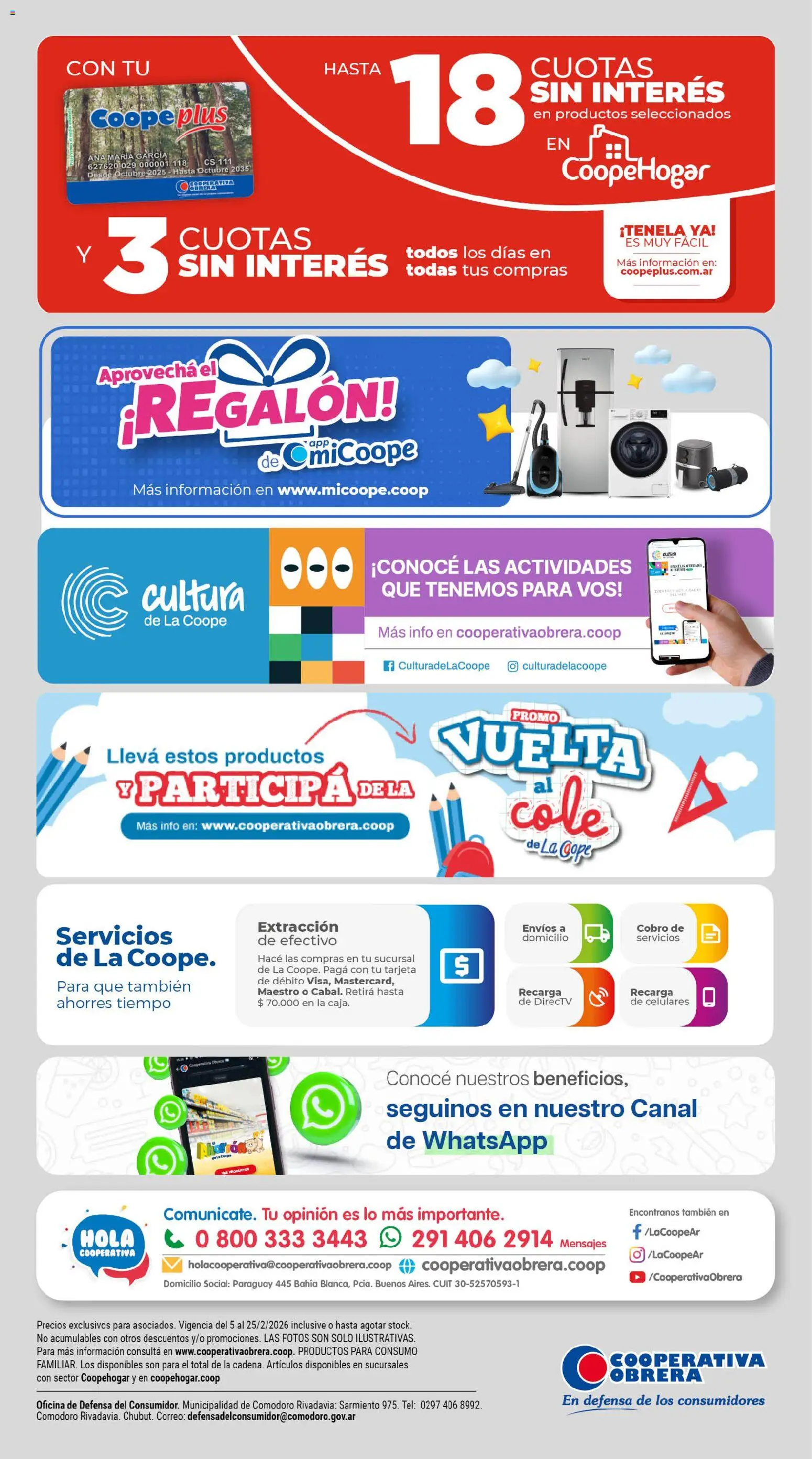 Cooperativa Obrera - La Canasta de La CoopeHoga │ válido desde el 05.02.2026 | Página: 14