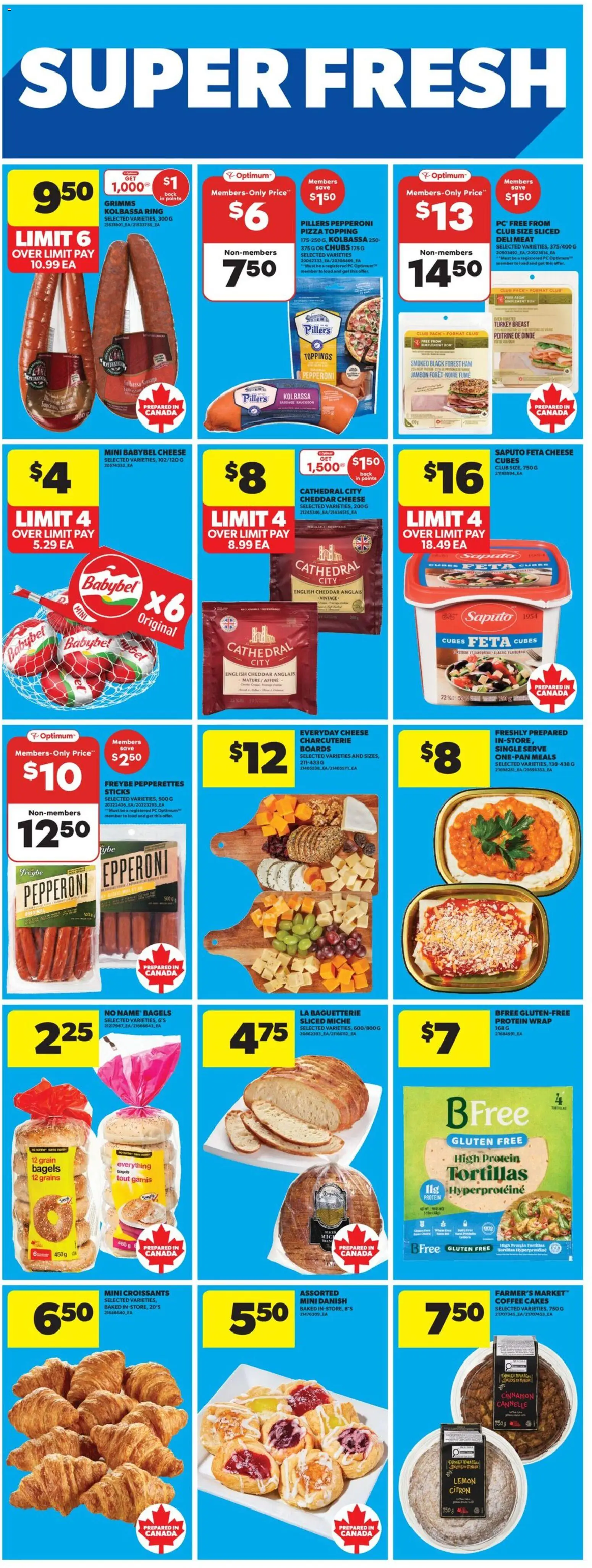 Real Canadian Superstore flyer valid from 26.02.2026 | Page: 8 | Products: PC, Coffee, Ham, Pizza