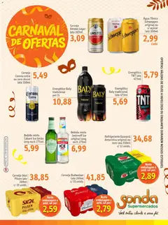 Sonda - Ofertas Especial Bebidas Carnaval - Pré-Visualização do folheto da loja Sonda, válido de 05.02.2026