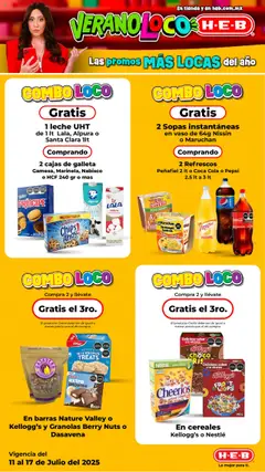 Nuevas ofertas de H-E-B válidas en toda la República Mexicana desde el 11.07.2025. ¡Encuentra las mejores ofertas en H-E-B folleto! | Página: 2