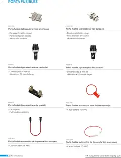 Vista previa de Steren catálogo, nuevo folleto de la tienda, válido en México a partir del 01.01.2026 | Página: 308 | Productos: Cable, Fusible