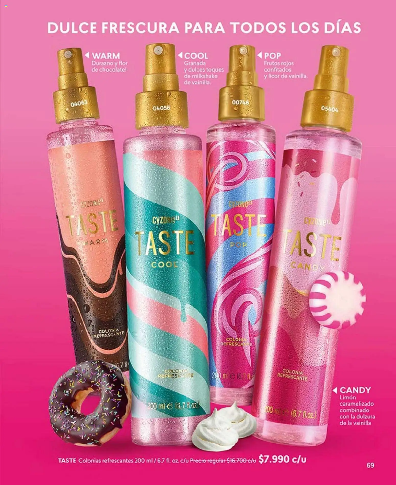 Catálogo CyZone Campaña 1 │ válido desde el 01.01.2026 | Página: 69 | Productos: Limón, Chocolate, Durazno