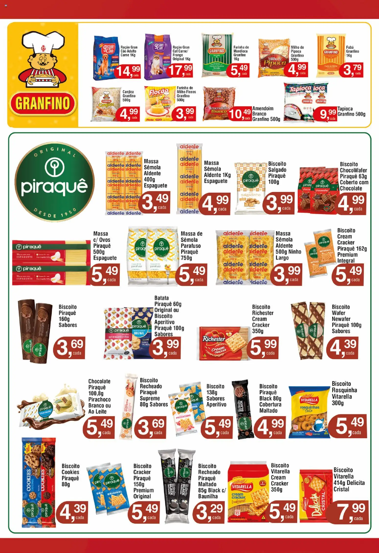 Royal Supermercados Folheto - válido de 06.04.2026 | Página: 7 | Produtos: Biscoito, Chocolate, Frango, Rosquinha