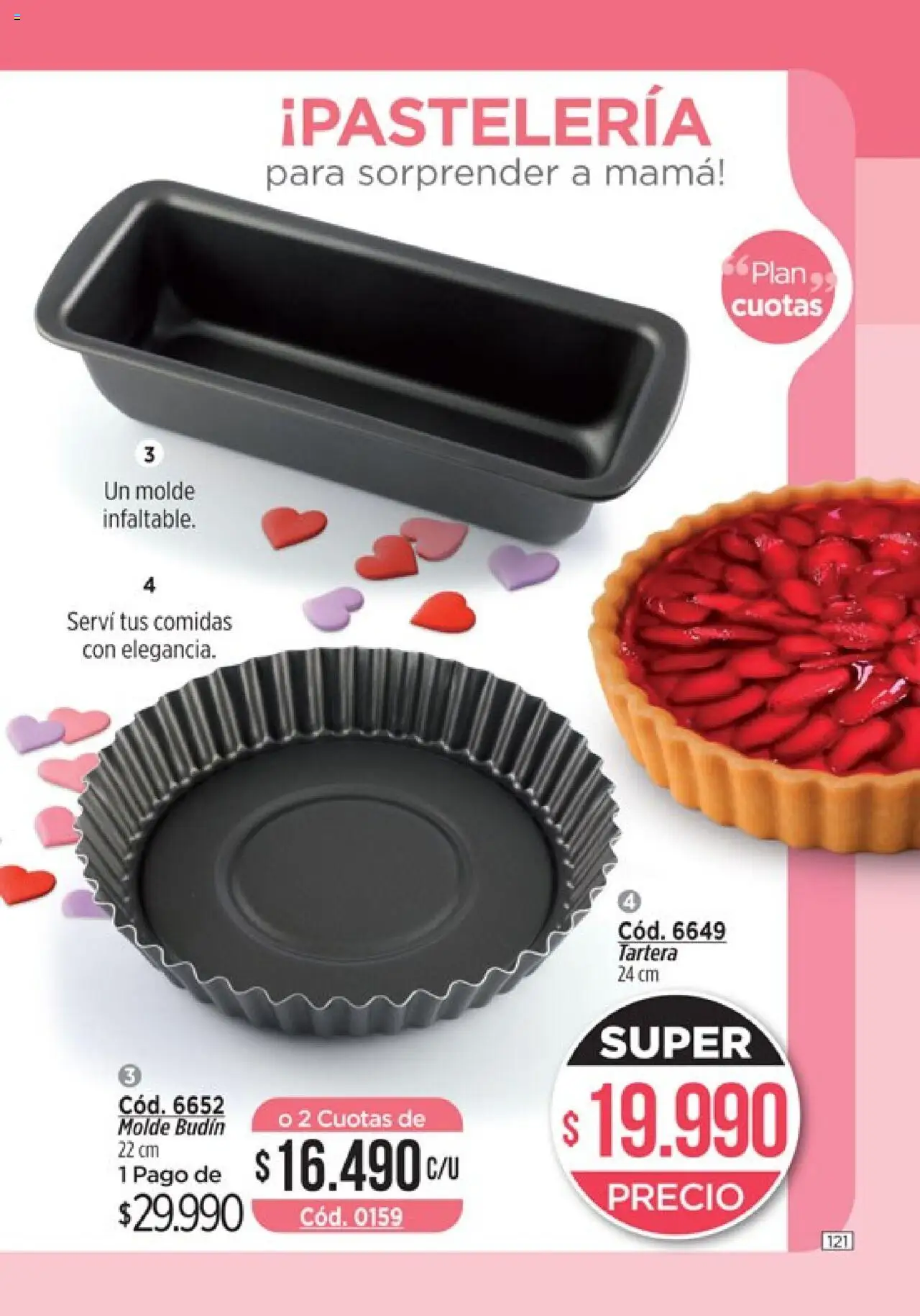 Catálogo Amodil Campaña 14 │ válido desde el 19.08.2025 | Página: 121 | Productos: Molde, Budín