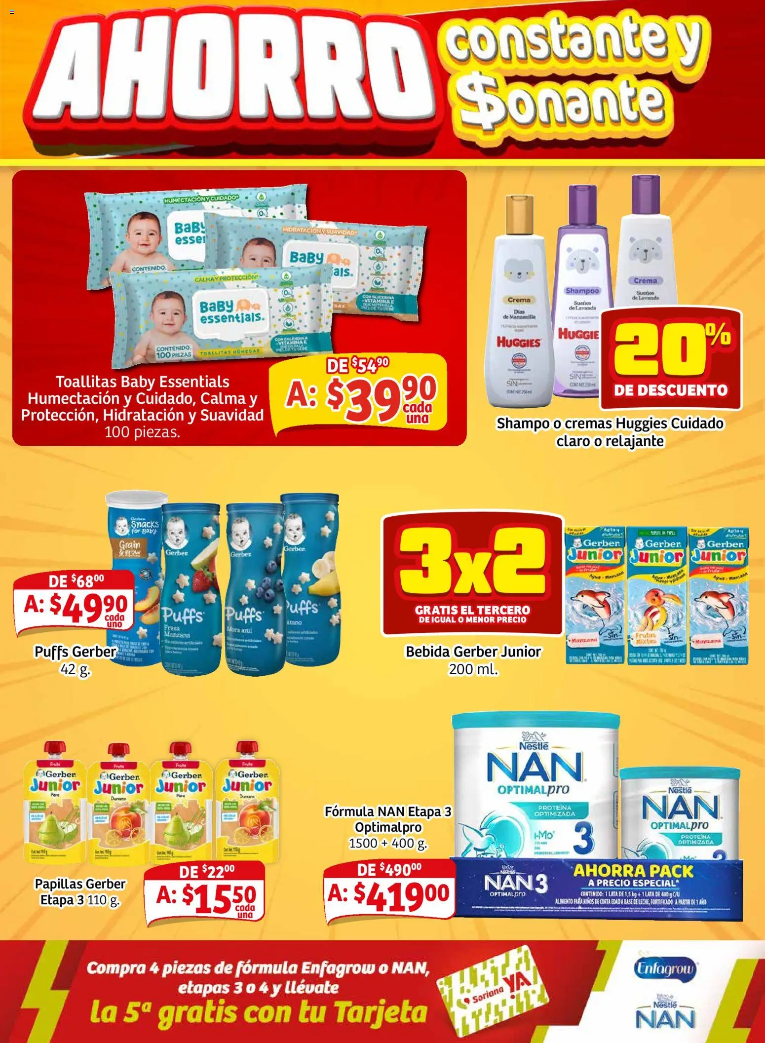 Nuevas ofertas de Soriana válidas en toda la República Mexicana desde el 02.01.2026. ¡Encuentra las mejores ofertas en Soriana - Pesito Valedor Mercado: Camp, Chia, Oax, Q. Roo, Tab, Yuc! | Página: 18 | Productos: Fresa, Crema, Manzana