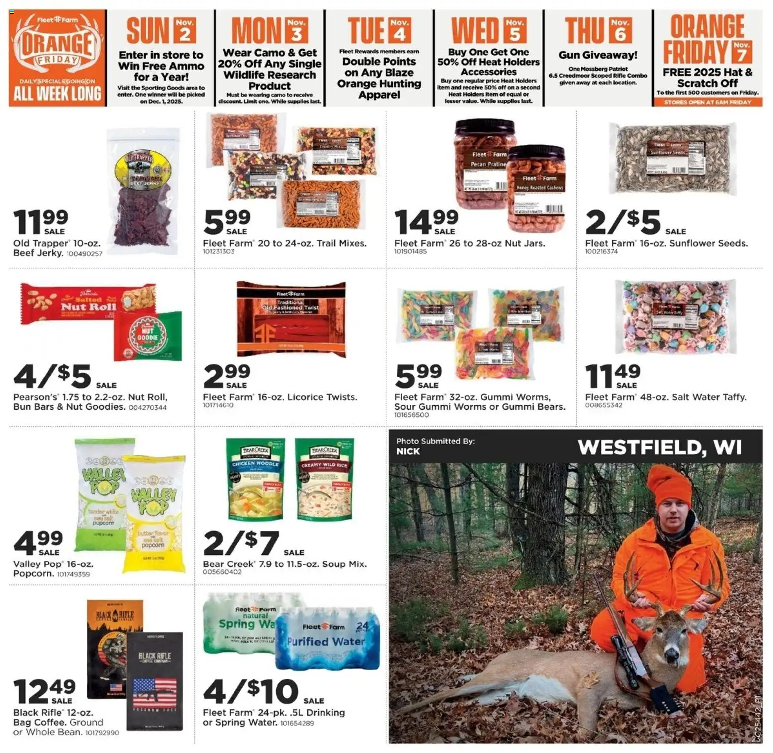 Mills Fleet Farm Hunt Week MN/ND - valid from 30.10.2025 | Page: 23 | Products: Rice, Beef, Hat, Rifle