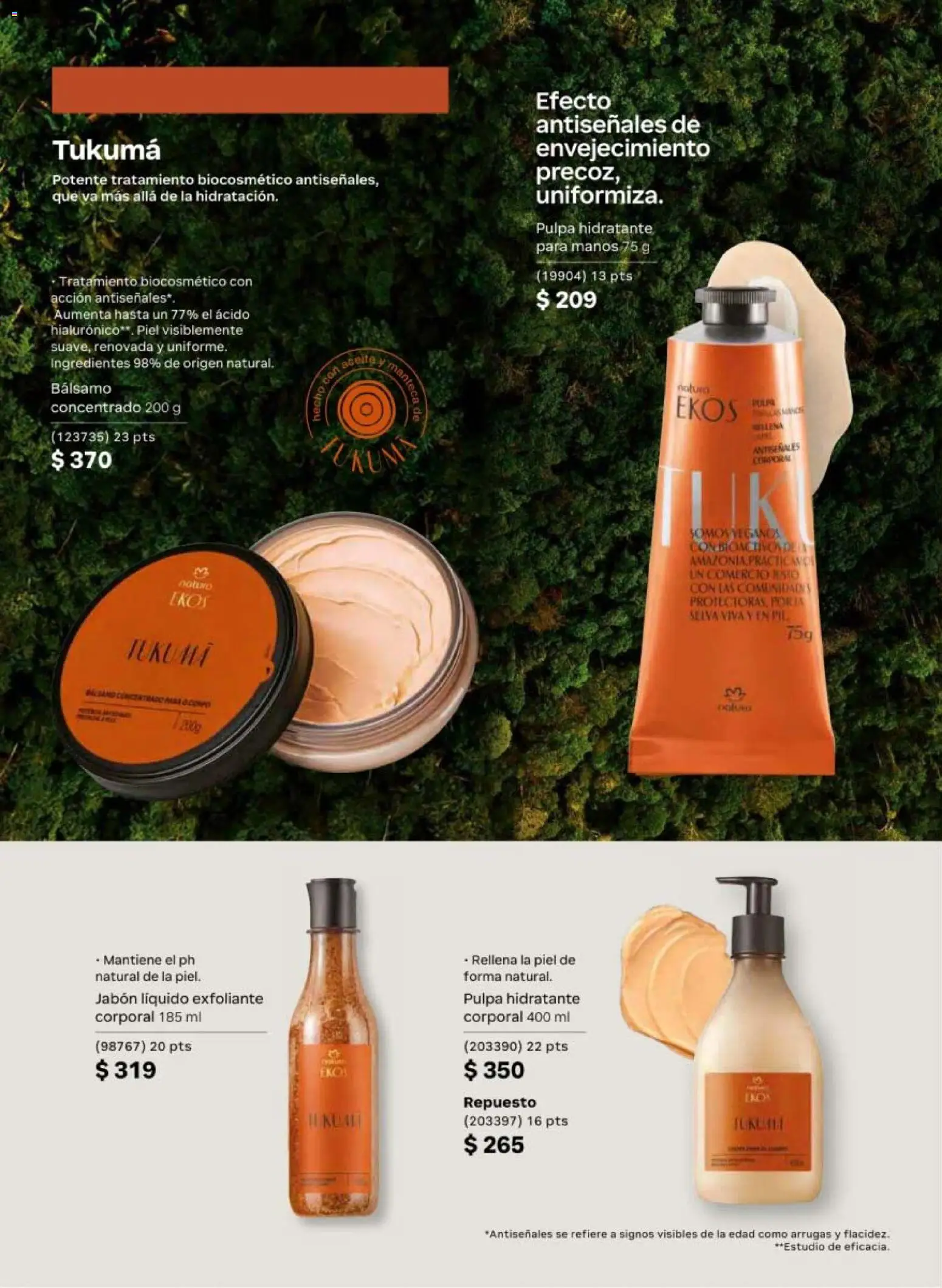 Nuevas ofertas de Natura válidas en toda la República Mexicana desde el 13.03.2026. ¡Encuentra las mejores ofertas en Natura campaña 5 2026! | Página: 116 | Productos: Jabón líquido, Bálsamo, Jabón