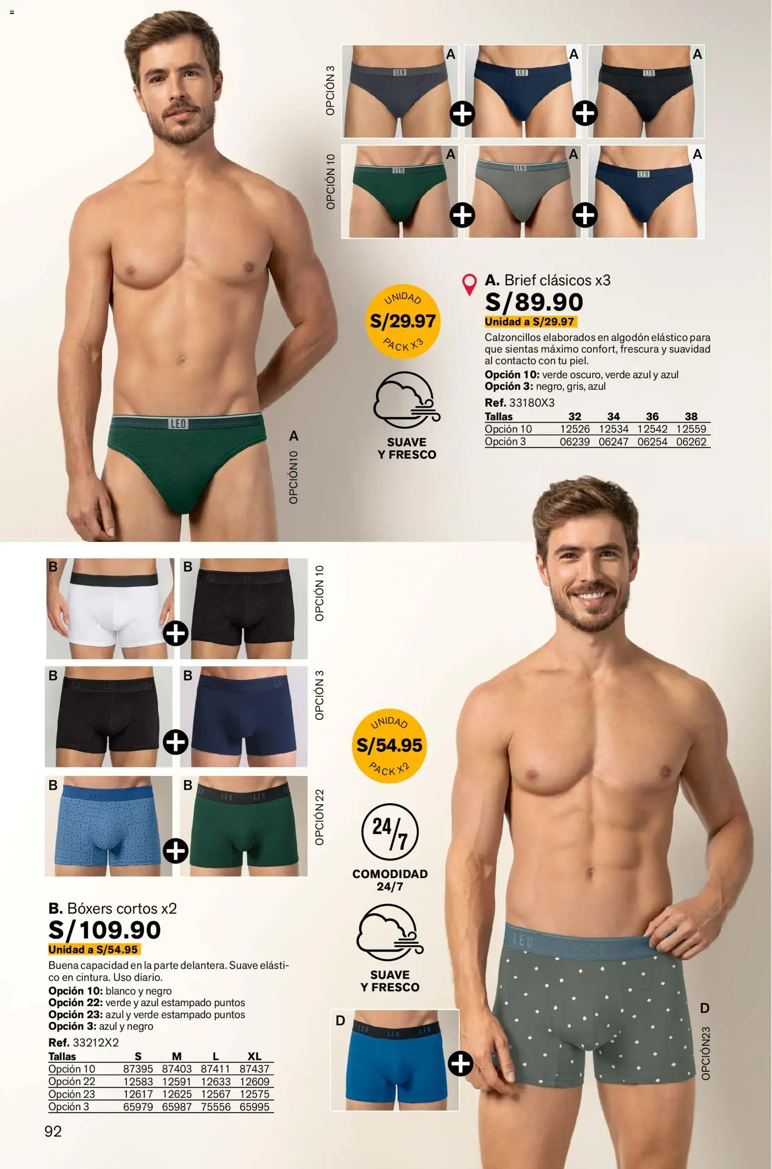 Catálogo Leonisa válido desde 13.11.2025 | Página: 92 | Productos: Boxers