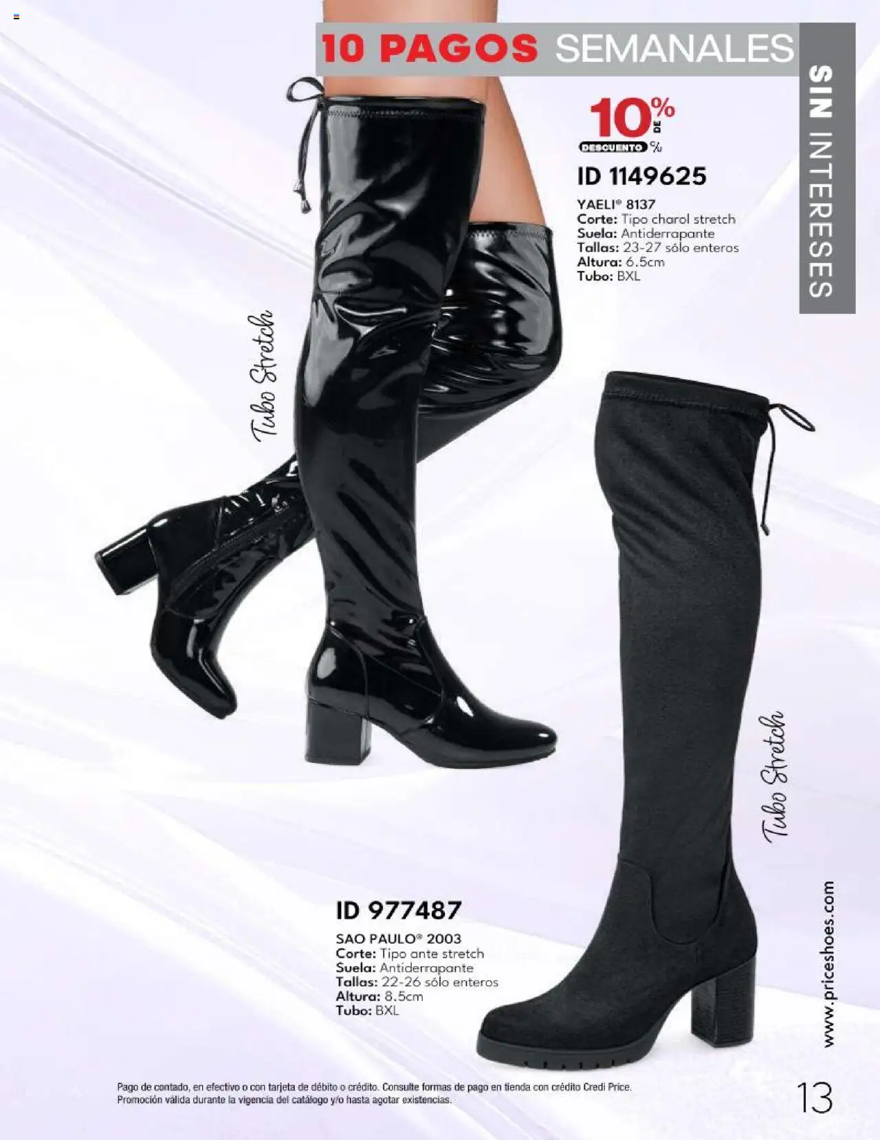 Nuevas ofertas de Price Shoes válidas en toda la República Mexicana desde el 14.10.2025. ¡Encuentra las mejores ofertas en Price Shoes - Catálogo - 10 Pagos sin Intereses! | Página: 13