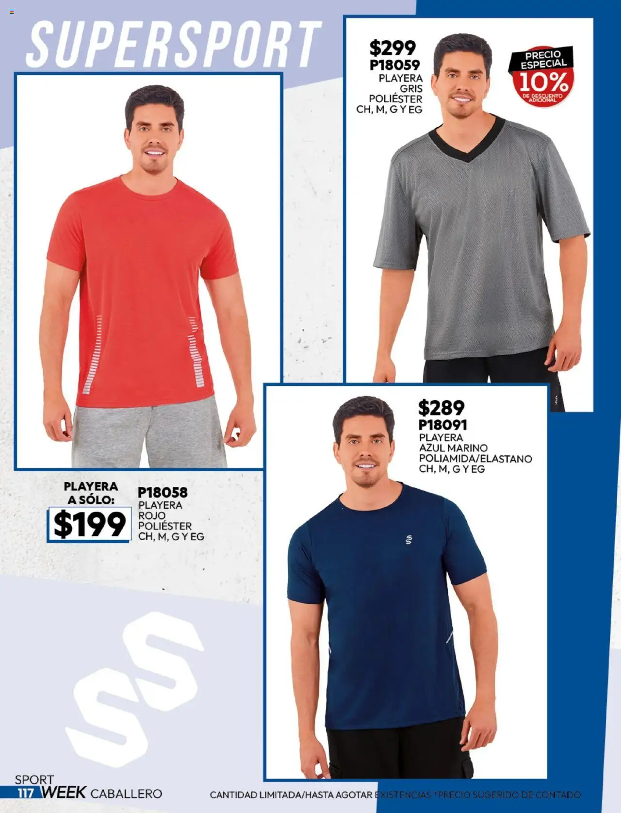 Nuevas ofertas de Cklass válidas en toda la República Mexicana desde el 25.08.2025. ¡Encuentra las mejores ofertas en Cklass - Catálogo Sportweek! | Página: 118 | Productos: Playera