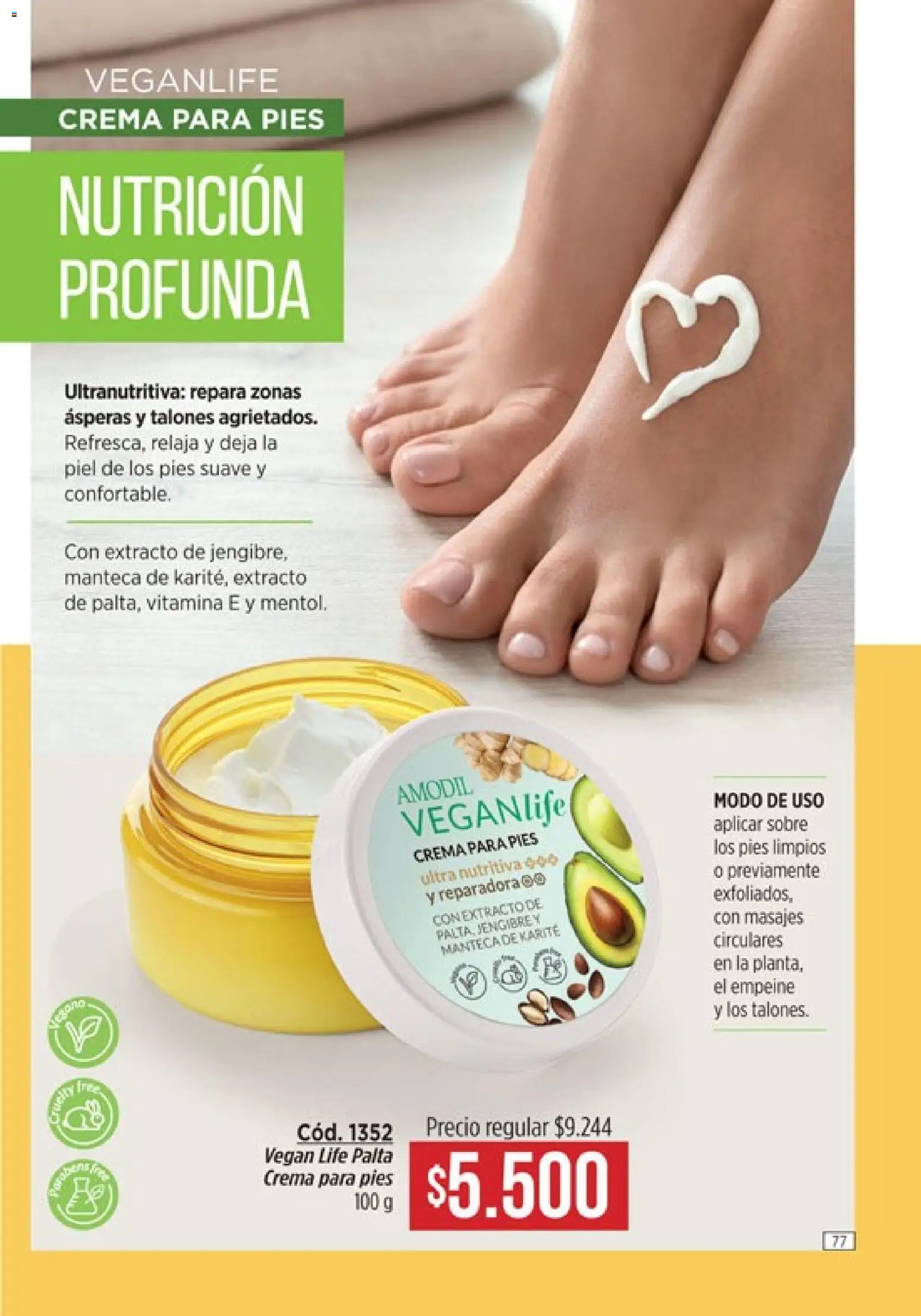 Catálogo Amodil Campaña 3 │ válido desde el 01.03.2026 | Página: 77 | Productos: Sobre, Palta, Manteca, Crema