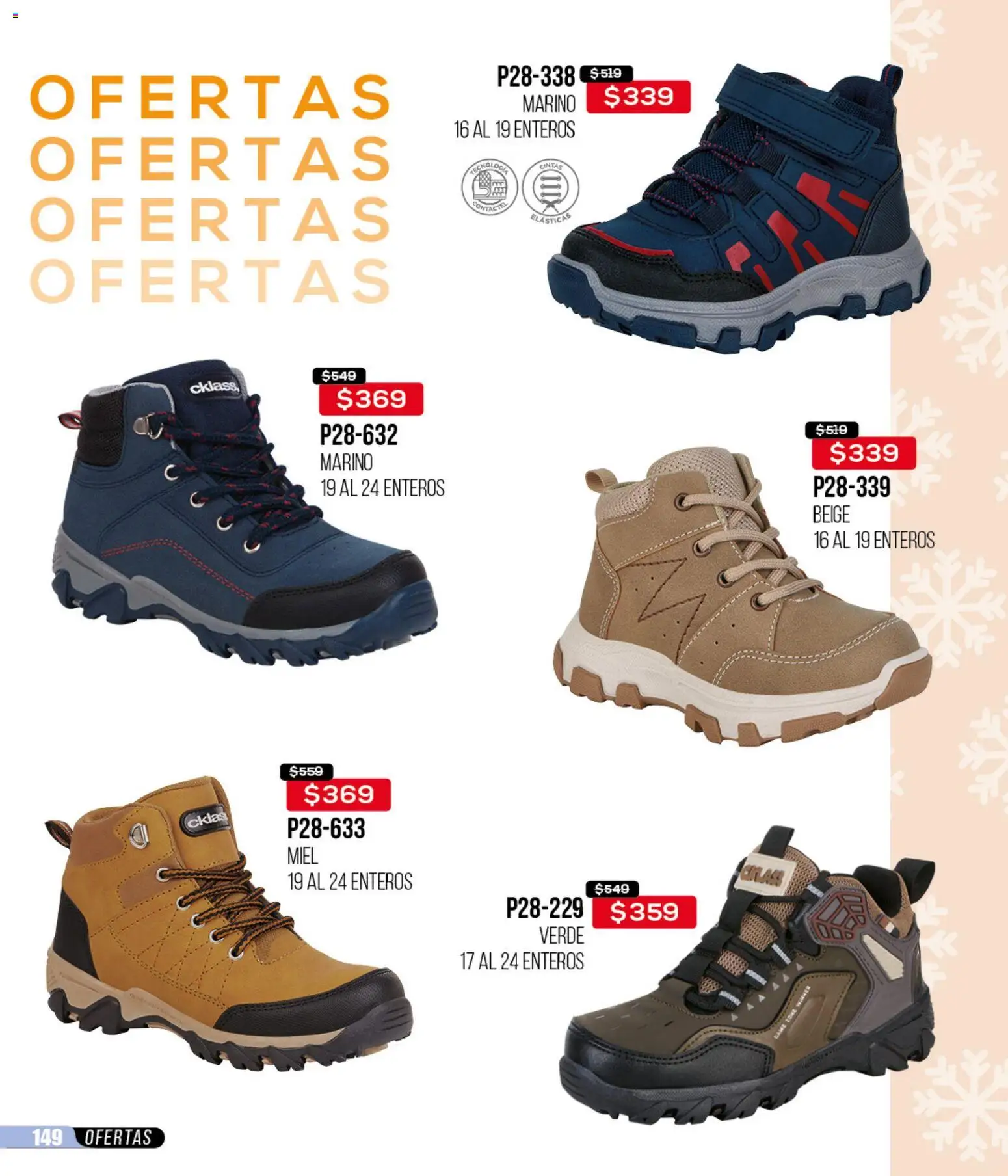 Nuevas ofertas de Cklass válidas en toda la República Mexicana desde el 12.01.2026. ¡Encuentra las mejores ofertas en Cklass catálogo Mega Ofertas Ropa! | Página: 313