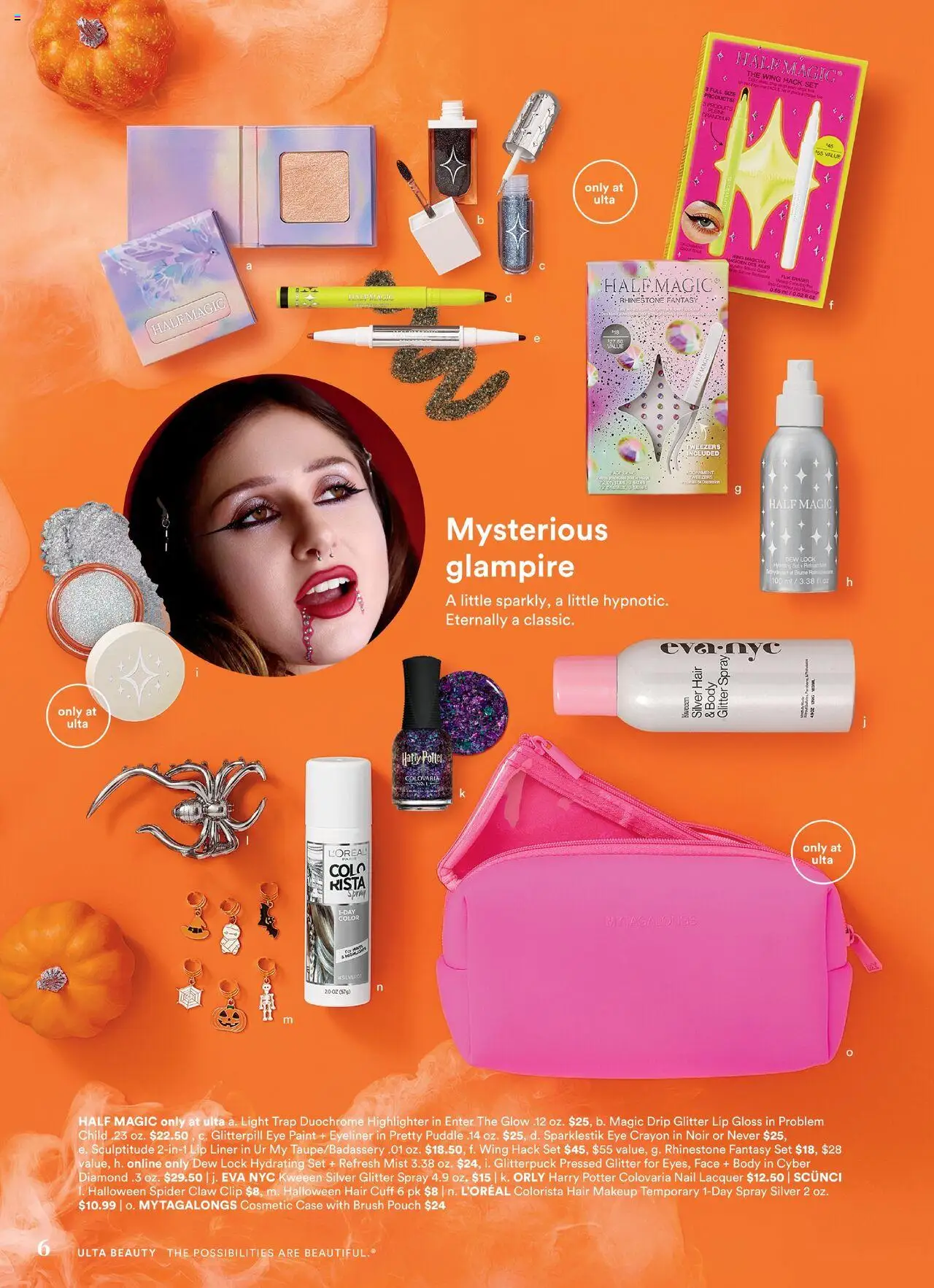 Ulta Beauty Weekly Ad - valid from 05.10.2025 | Page: 6 | Products: Highlighter, Lip Liner, Lip gloss, Case