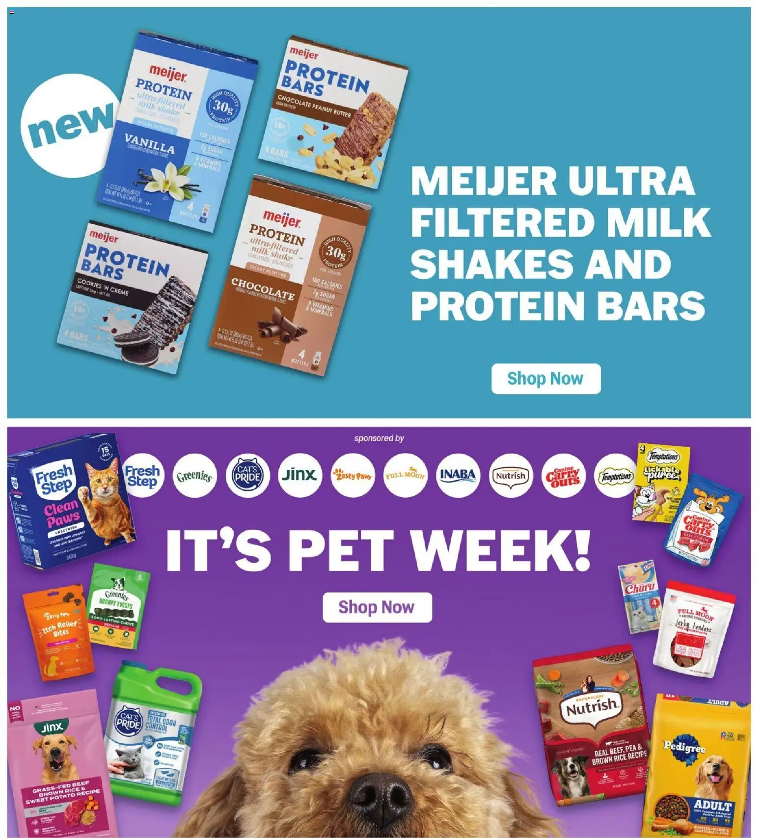 Meijer Weekly Ad - MI - valid from 22.04.2026 | Page: 42 | Products: Chocolate, Beef, Cookies, Pea