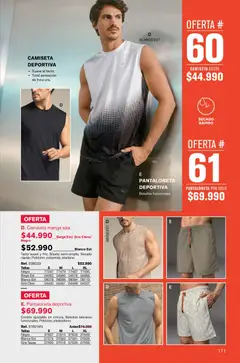 Leonisa - Catálogo -  Vista previa de la revista de la tienda Leonisa valido desde el 02.01.2026 | Página: 171 | Productos: Camiseta, Camiseta manga sisa, Pantaloneta