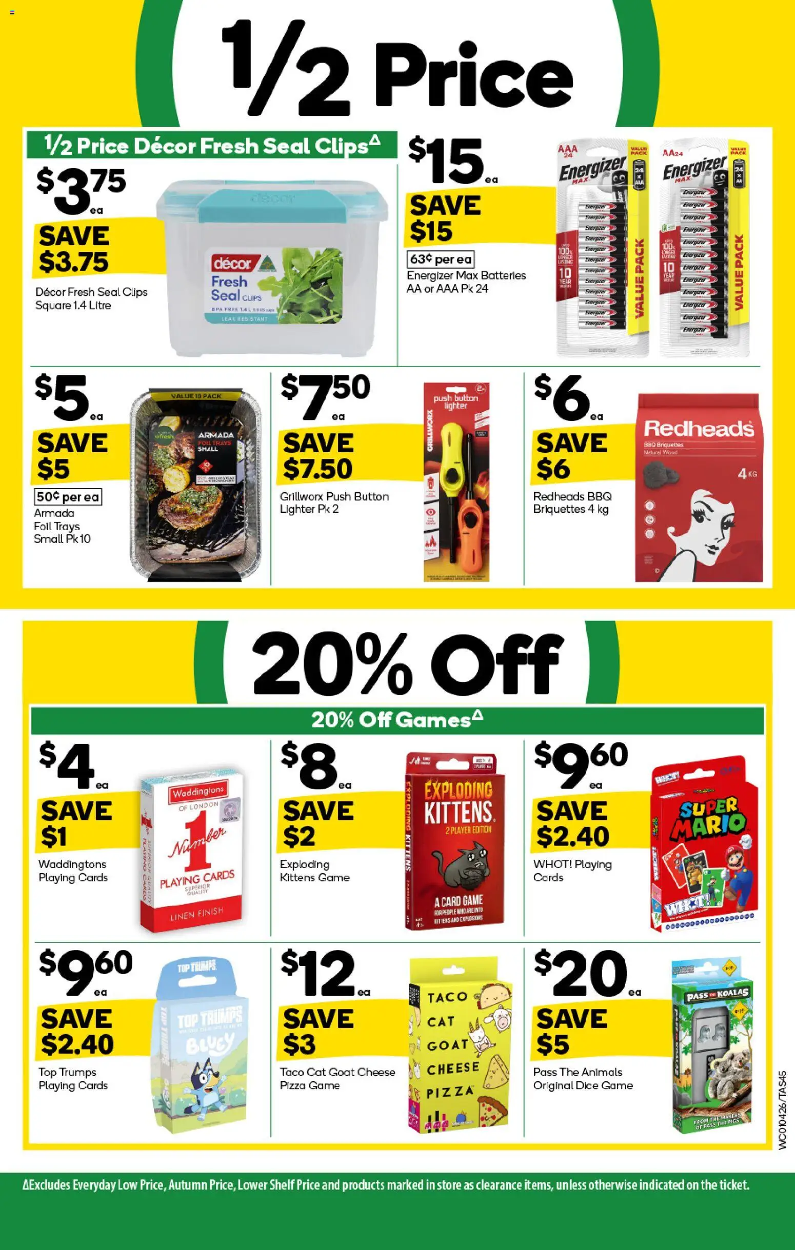 Woolworths catalogue - valid from 01.04.2026 | Page: 45 | Products: Shelf, Linen, Figs, Batteries