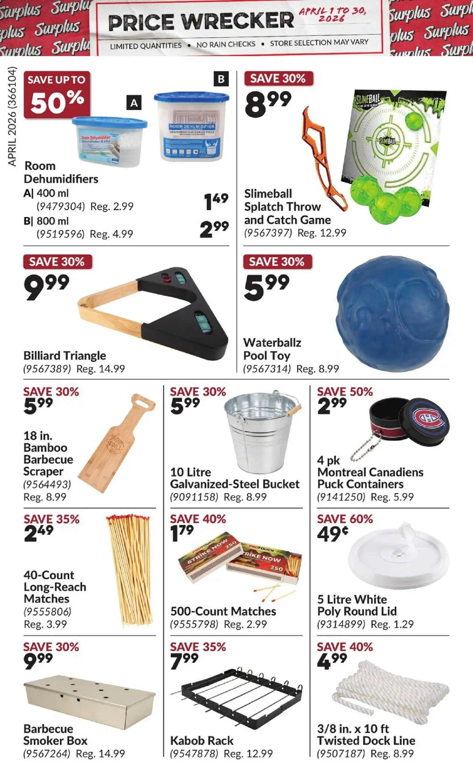 Princess Auto flyer valid from 01.04.2026 | Page: 12 | Products: Game, Box