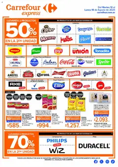 Vista previa Carrefour ofertas Express válido desde el 12.08.2025