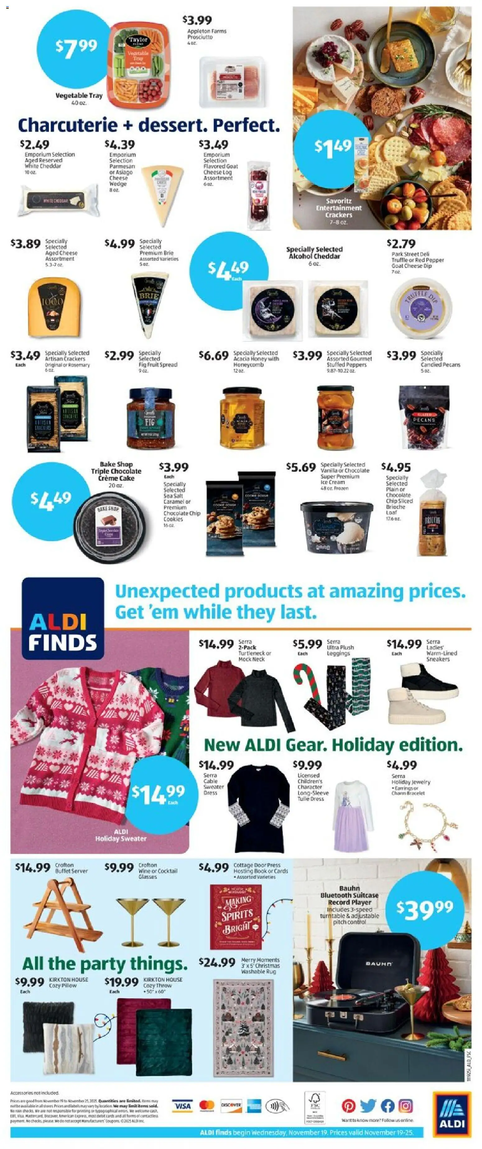 Aldi Weekly Ad - valid from 19.11.2025 | Page: 2 | Products: Press, Cookies, Leggings, Dress