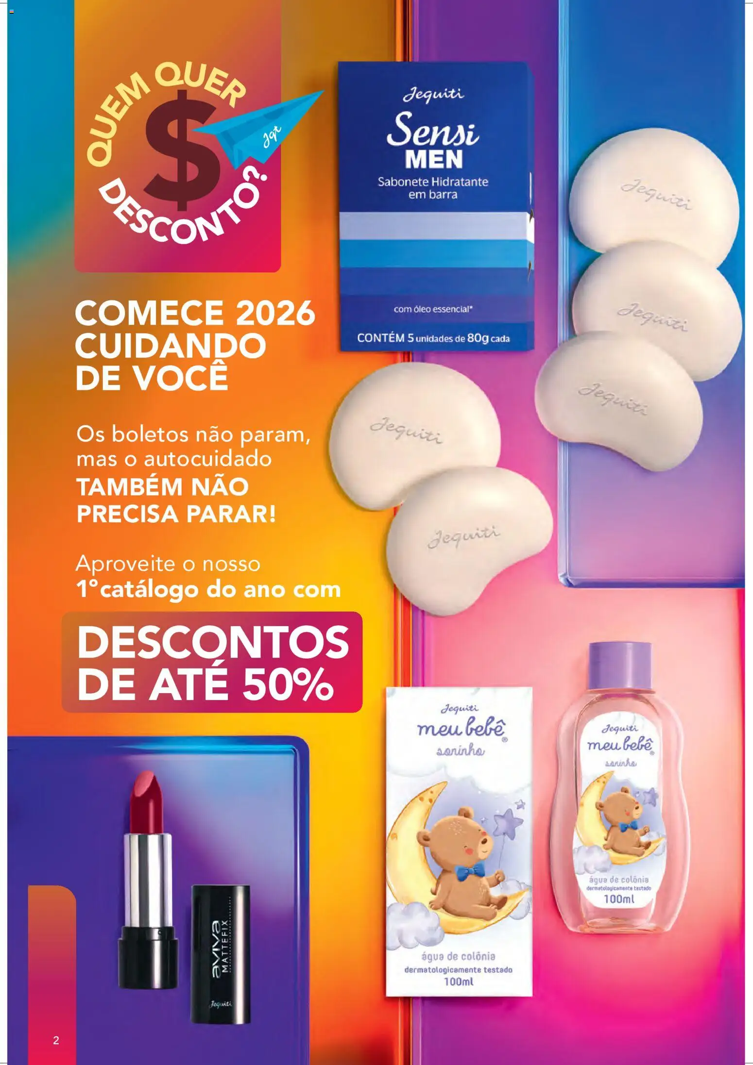 Jequiti Folheto - válido de 29.12.2025 | Página: 2 | Produtos: Óleo, Sabonete