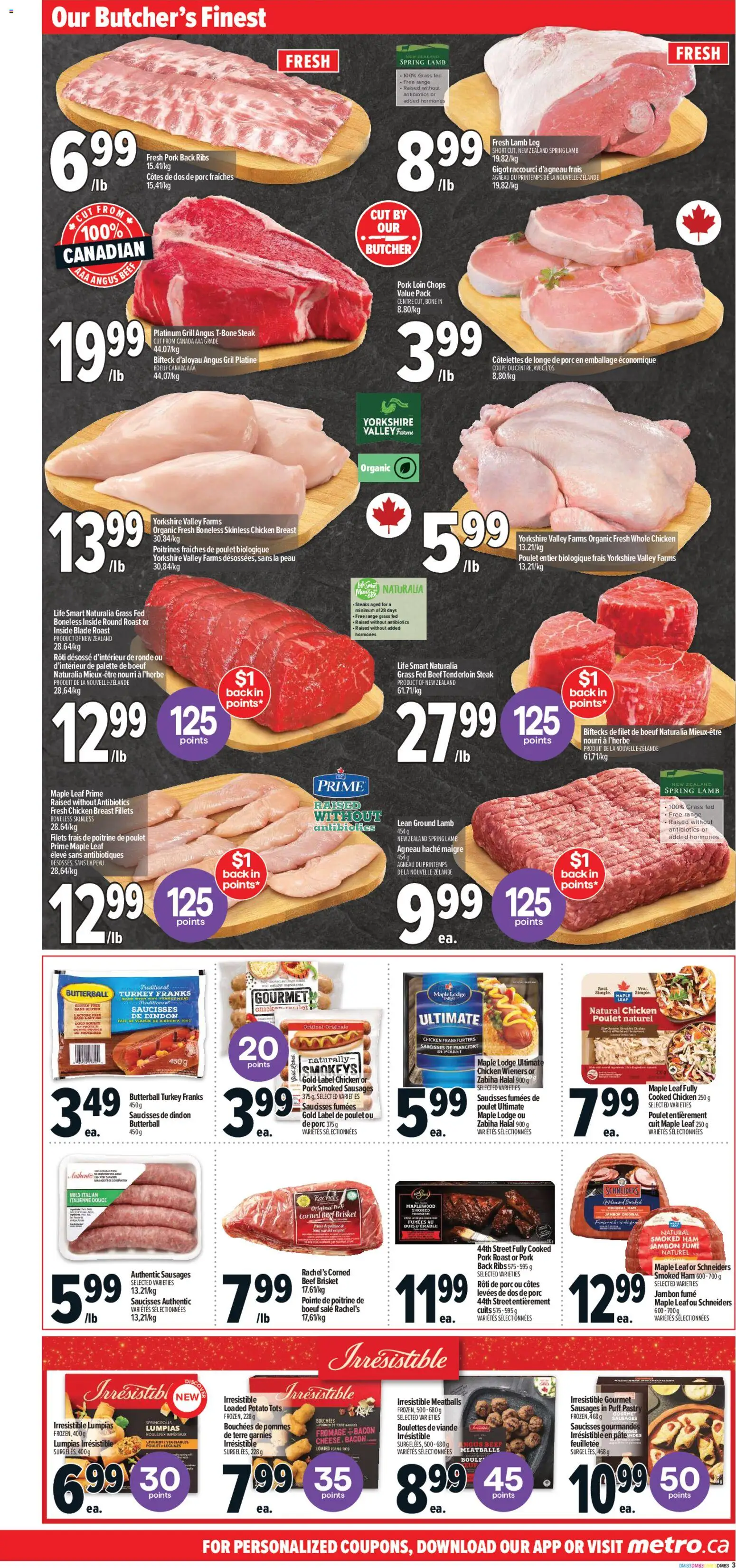 Metro flyer valid from 27.11.2025 | Page: 7 | Products: Beef, Turkey, Ham, Pork