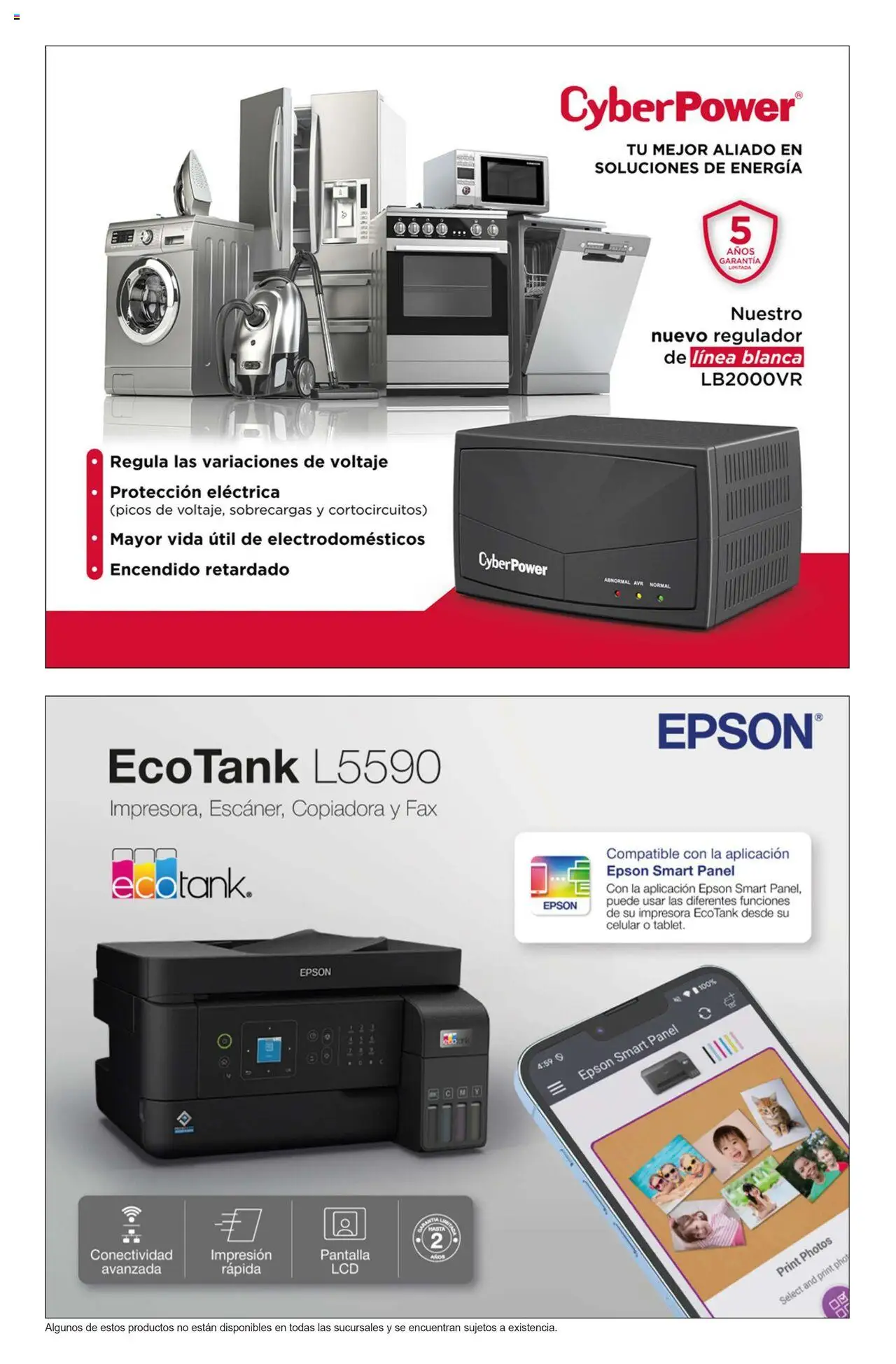 Nuevas ofertas de Costco válidas en toda la República Mexicana desde el 10.09.2025. ¡Encuentra las mejores ofertas en Costco - Catálogo Septiembre! | Página: 24 | Productos: Impresora