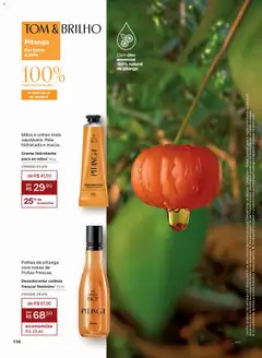 Natura - Ciclo 04/2026 - Pré-Visualização do folheto da loja Natura, válido de 19.02.2026 | Página: 116 | Produtos: Desodorante, Revista, Óleo, Creme