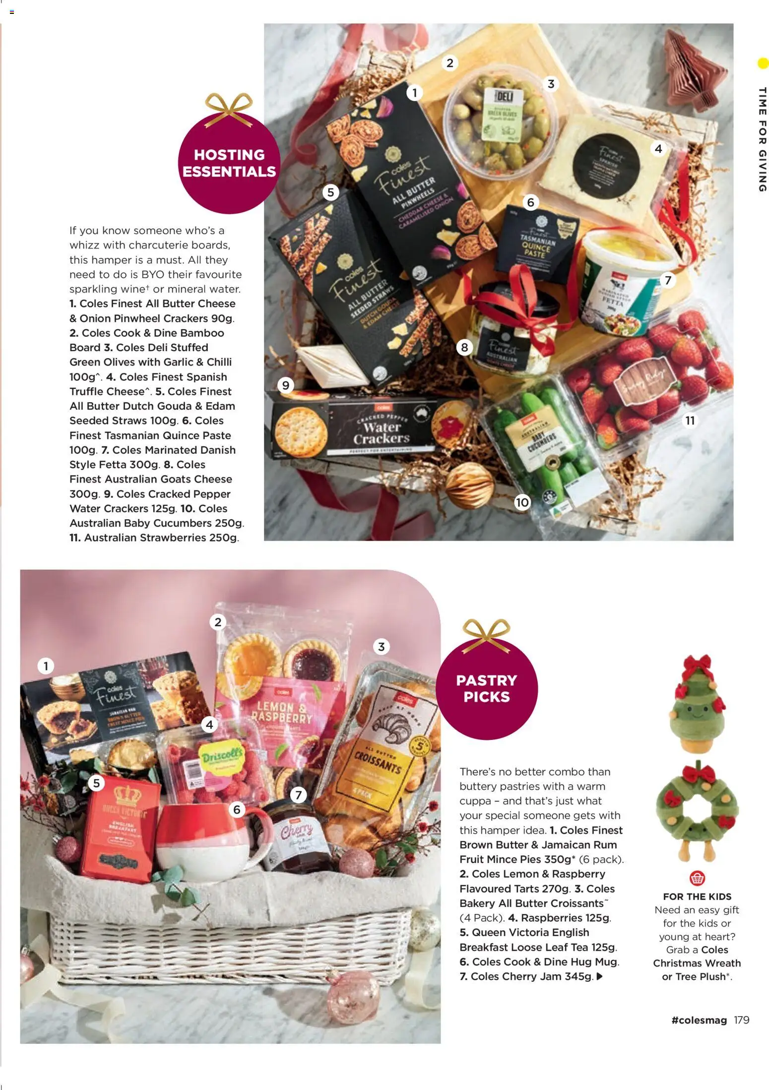 Coles catalogue - valid from 04.12.2025 | Page: 179 | Products: Crackers, Olives, Chilli, Pies