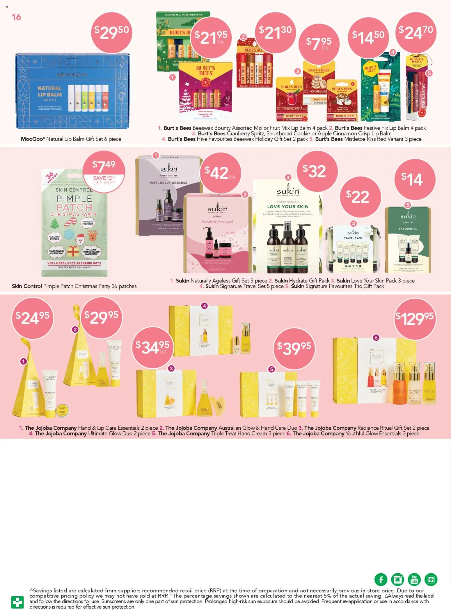 Terry White catalogue - valid from 13.11.2025 | Page: 16 | Products: Cream, Hand cream, Lip care, Sun protection